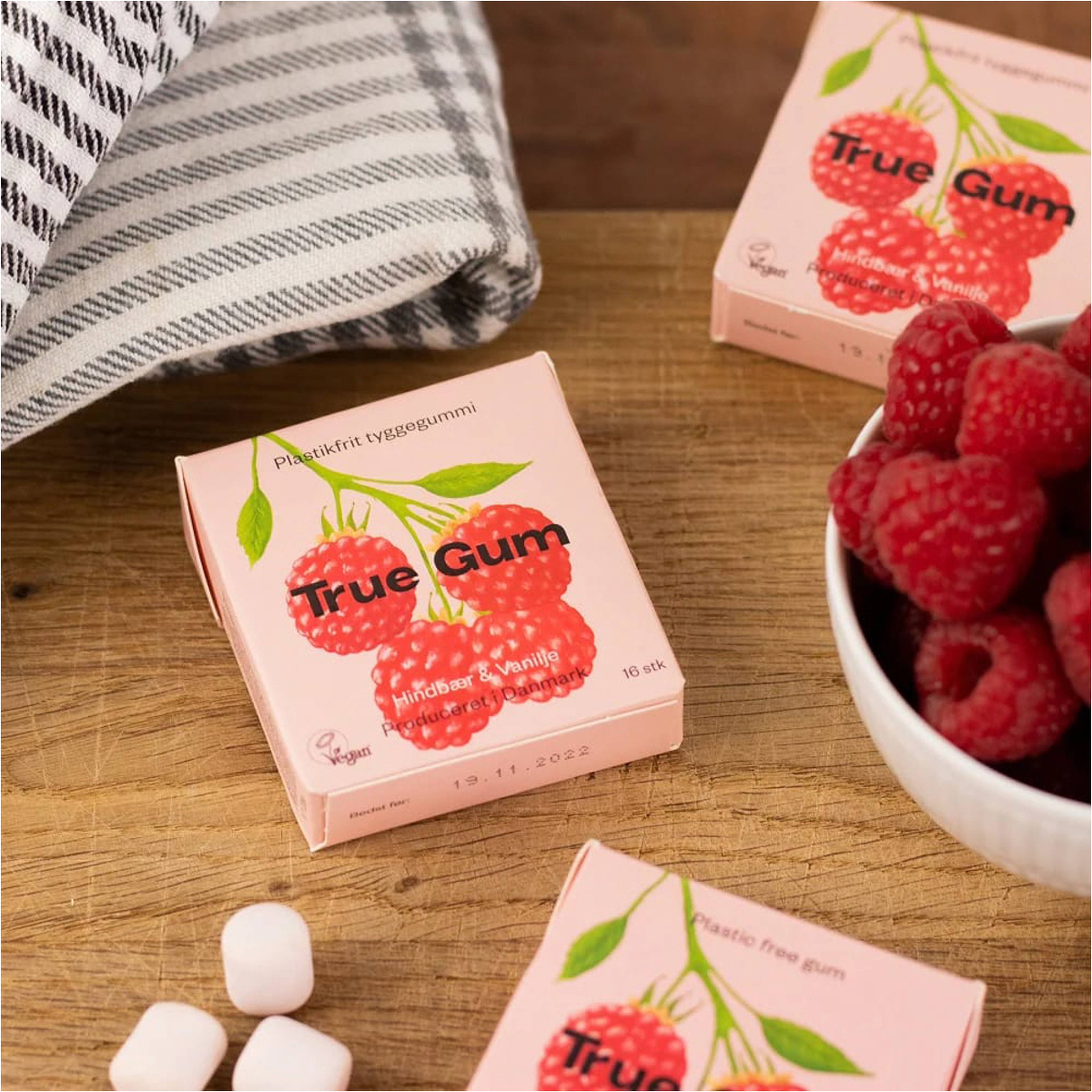 True Gum - Gum Raspberry & Vanilla Gum 21G