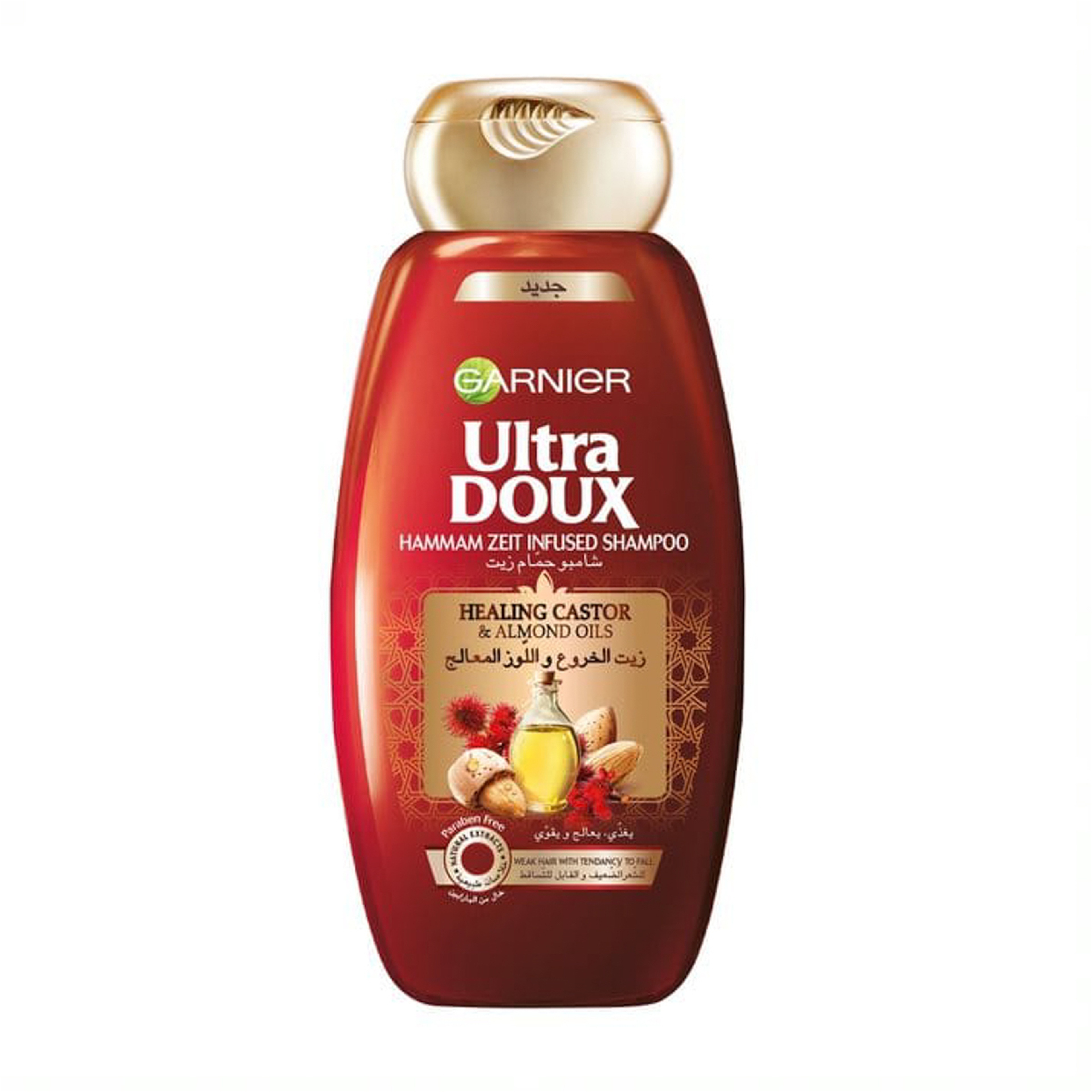 Ultra Doux Castor & Almond Oils Shampoo 600 Ml
