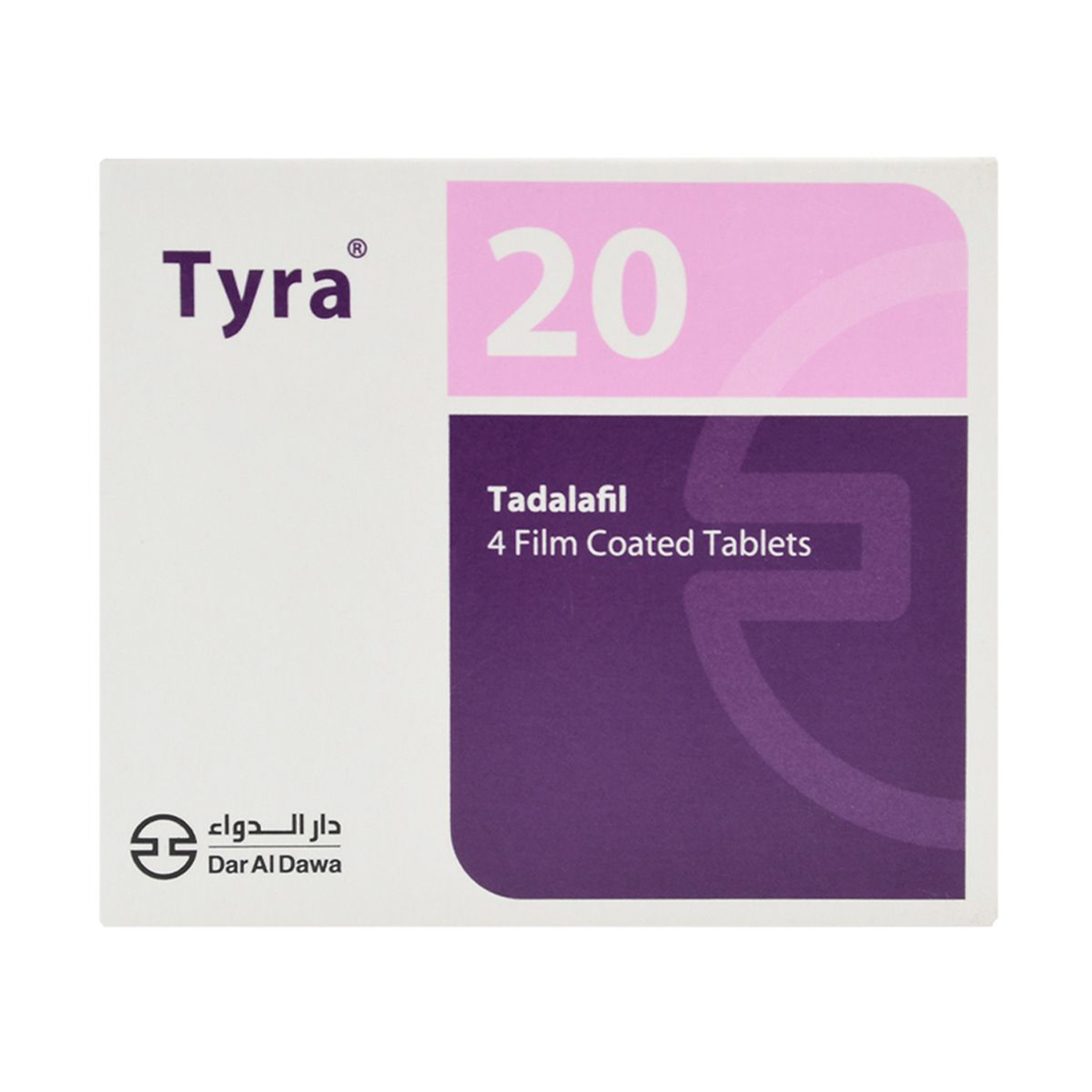 Tyra 20Mg - 4 Tablets