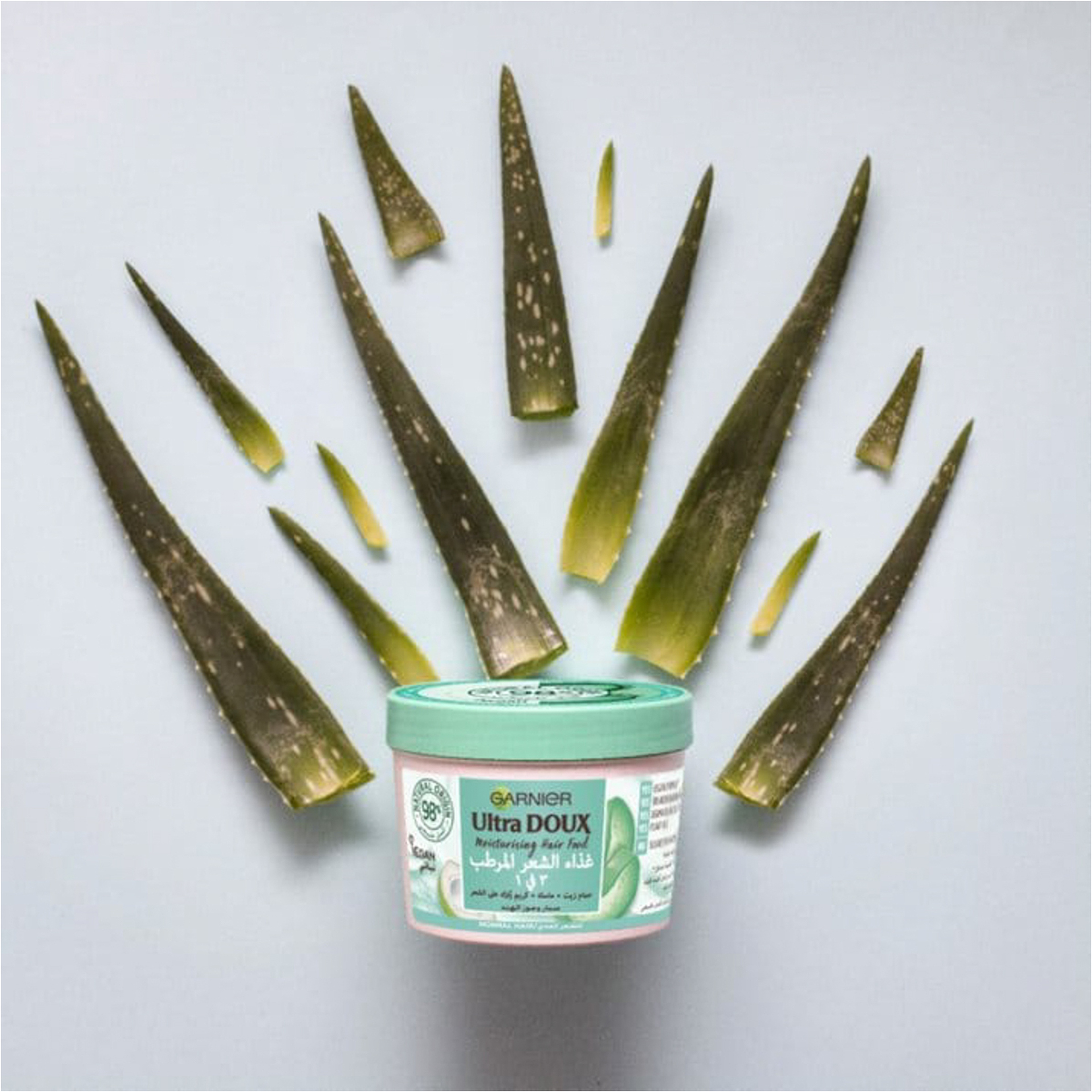 Ultra Doux Moisturising Aloe Vera 3-In-1 Hair Food For Normal Hair 390Ml