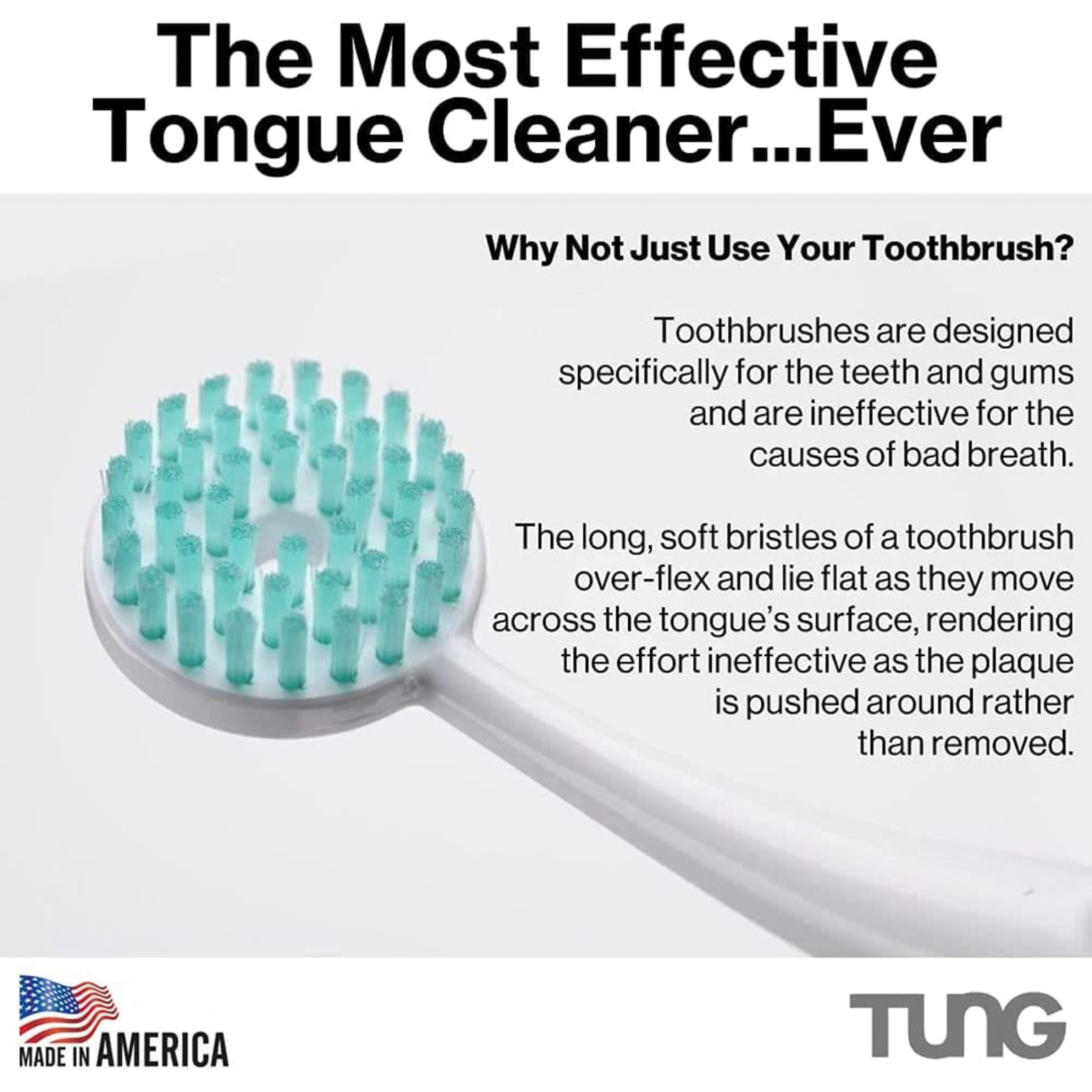 فرشاة تنظيف اللسان