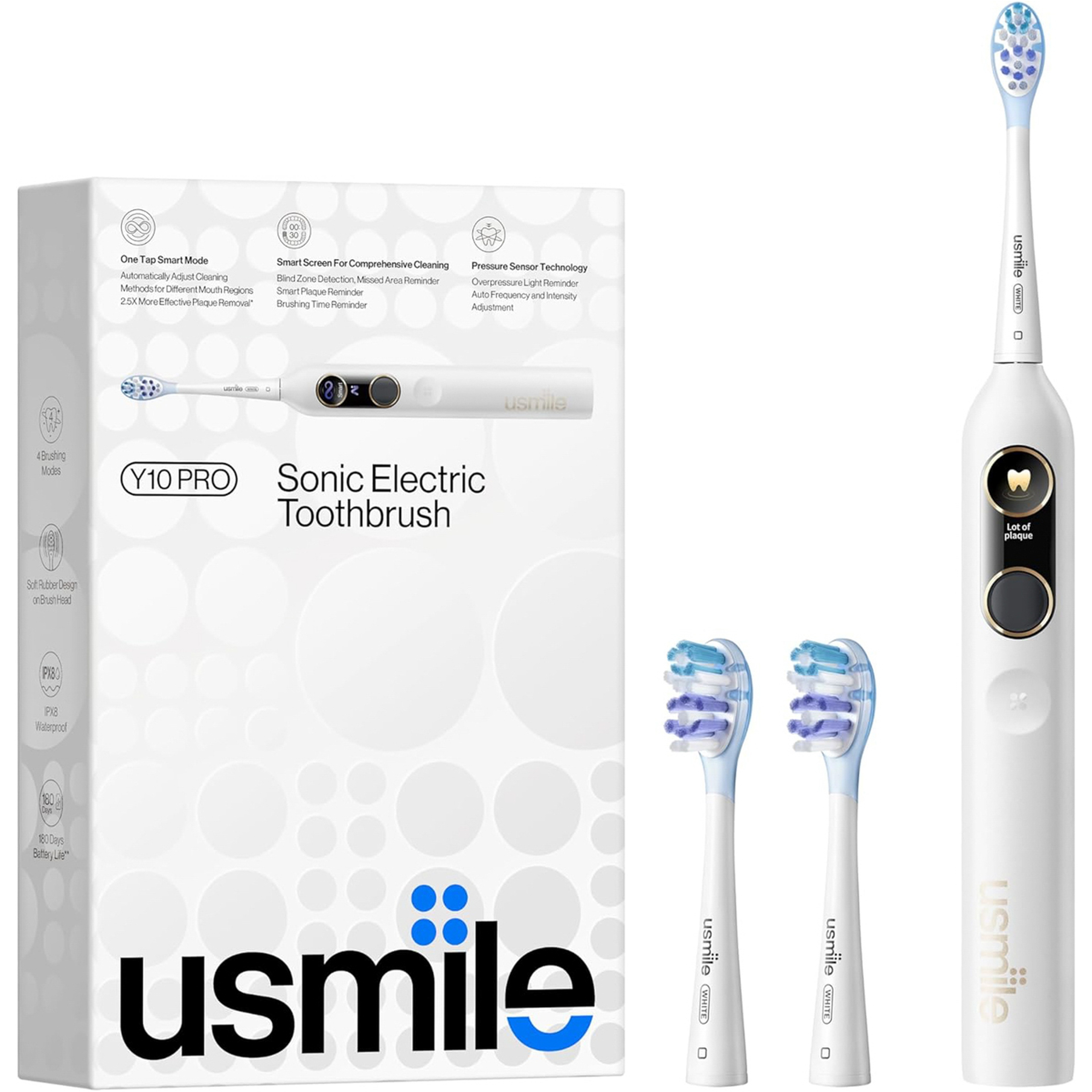 يوسمايل فرشة كهربائية - ابيض