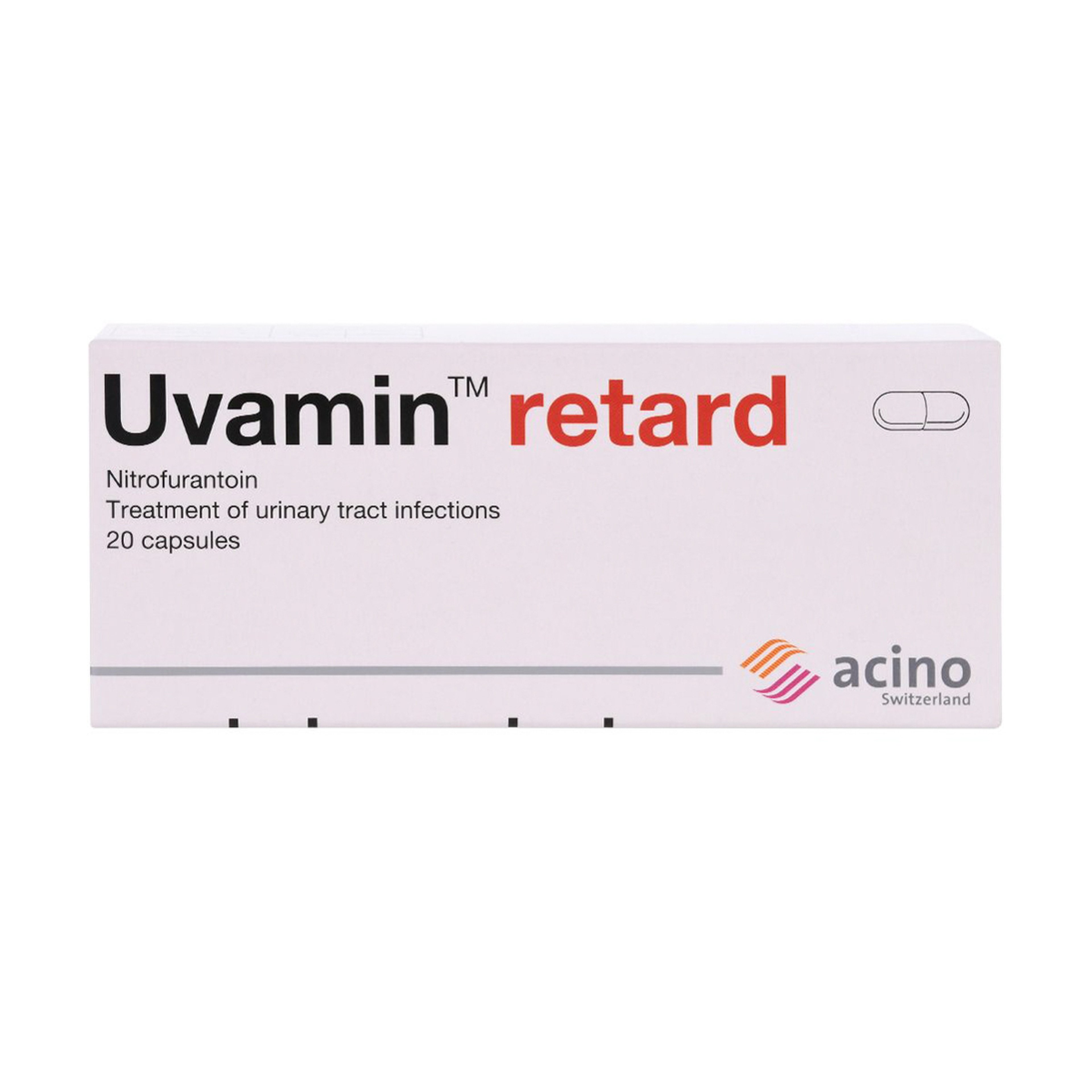 Uvamin Uvamin 100Mg Retard 20 Cap
