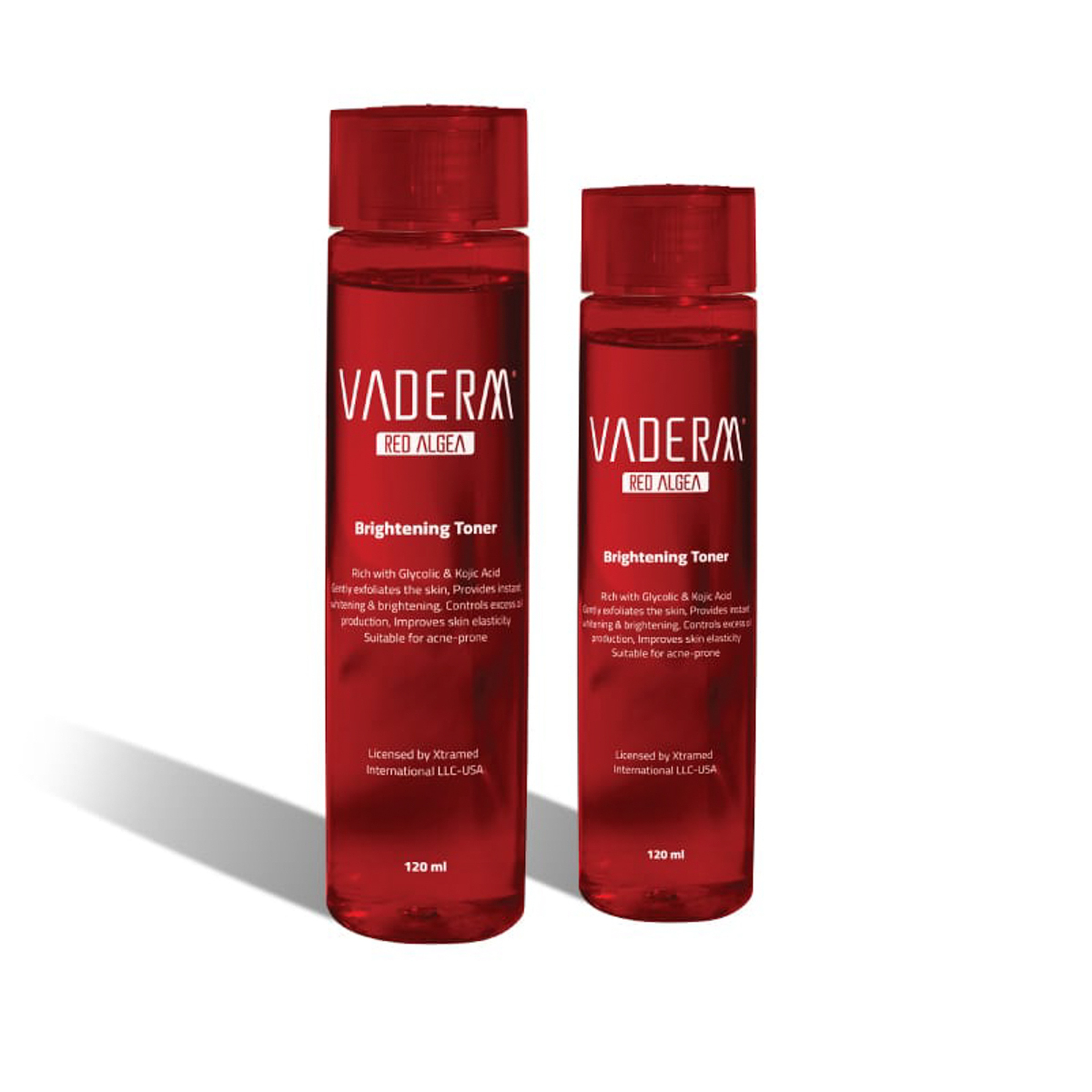 Vaderm Brightening Toner 120Ml (Red Alge Source)