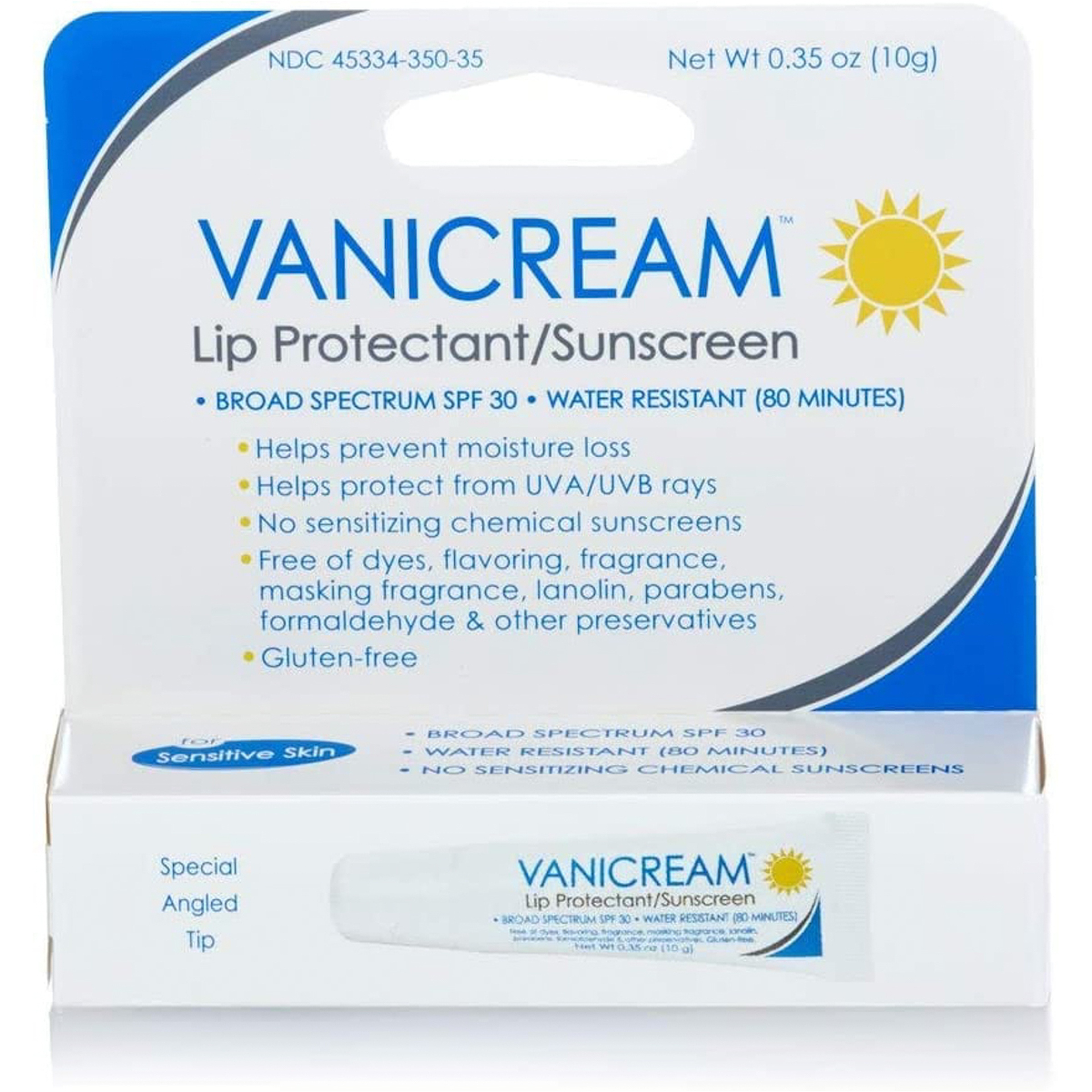 فانى كريم مرطب شفاه مع حماية من الشمس بنسبة 30 - 10 جرام