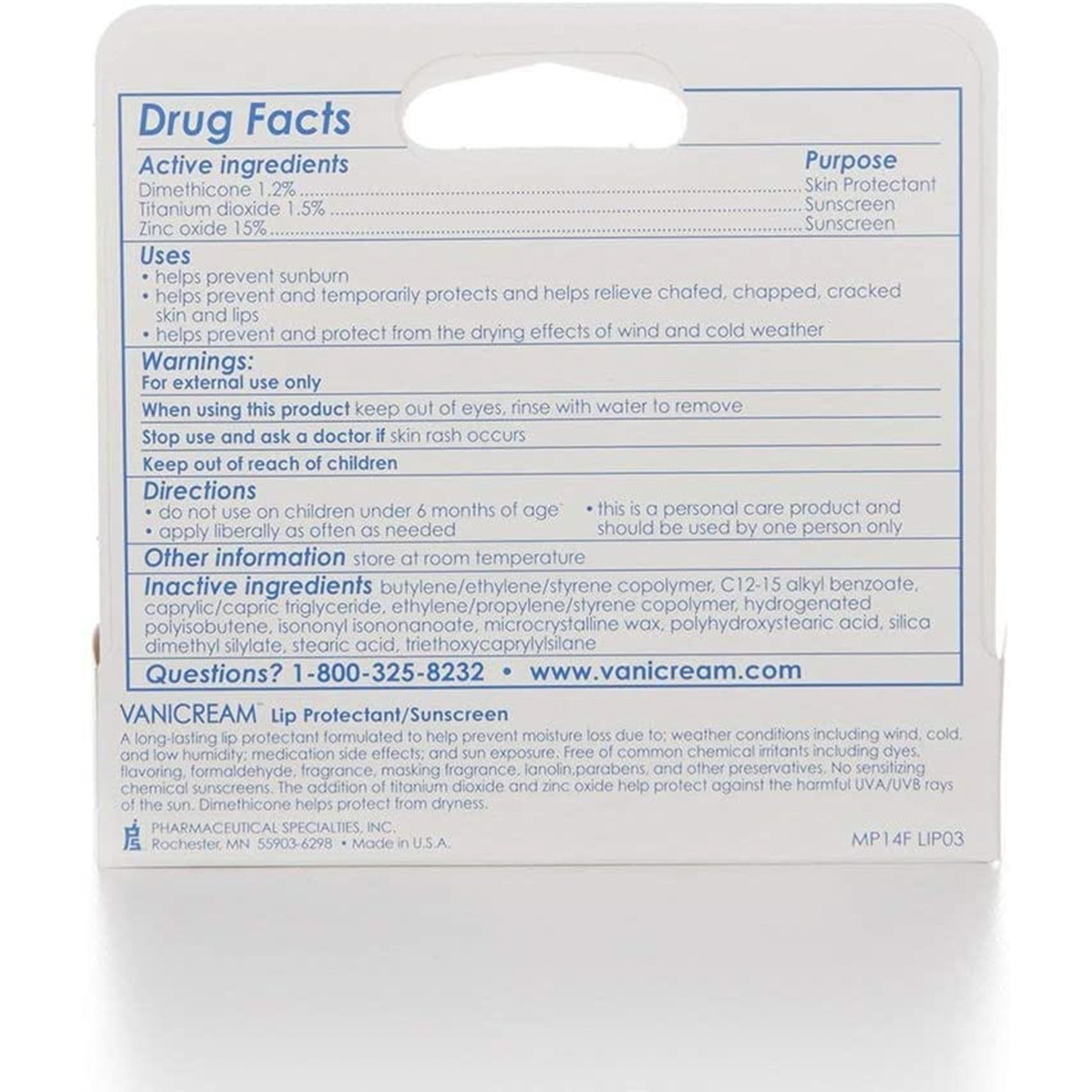 فانى كريم مرطب شفاه مع حماية من الشمس بنسبة 30 - 10 جرام