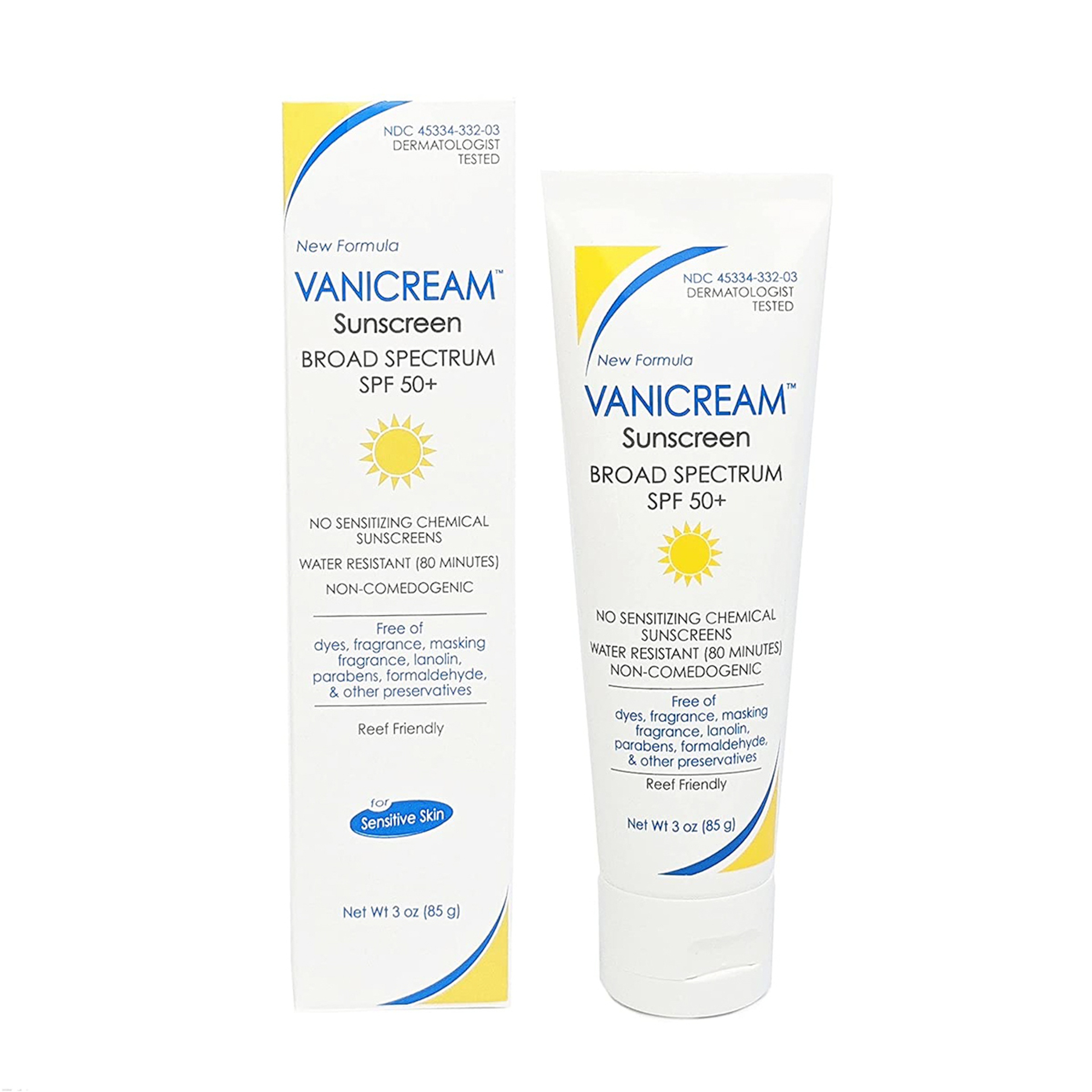 Vanicream Sunscreen Broad Spectrum Spf 50+ 88 Ml