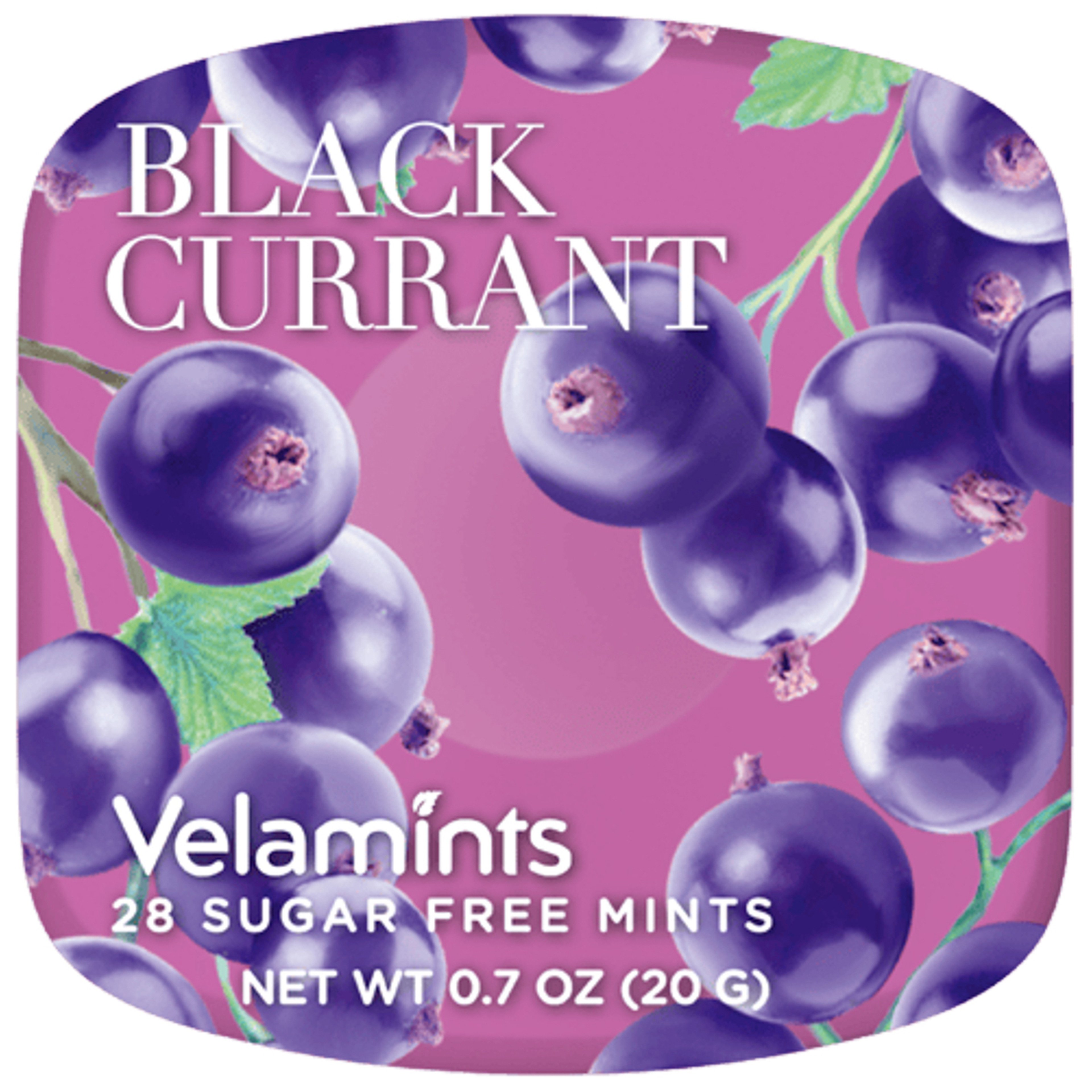Velamints Sugar Free Expressions Black Currant 20Gm