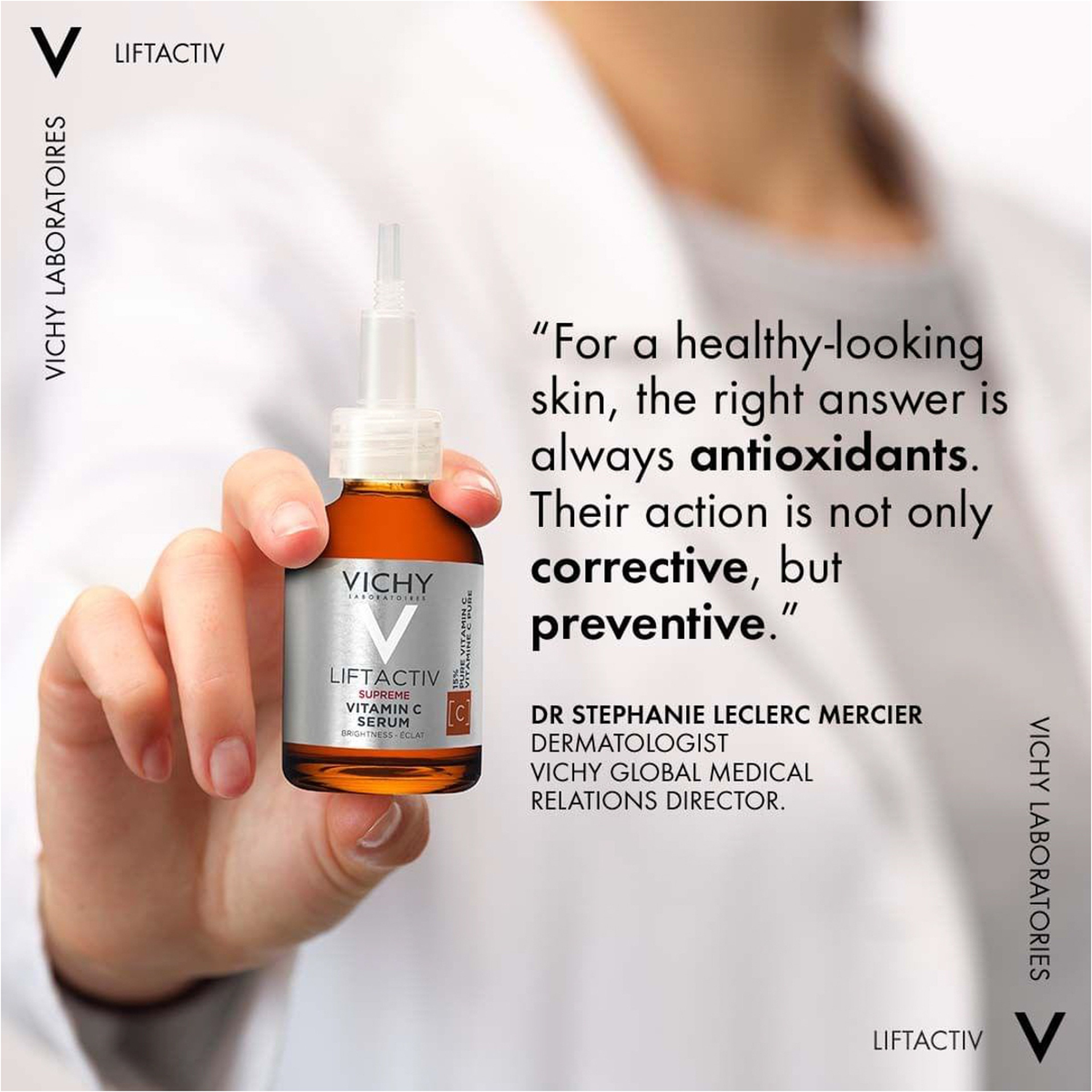 Vichy Liftactiv Vitamin C 15% Serum For Anti Aging & Brightening 20Ml