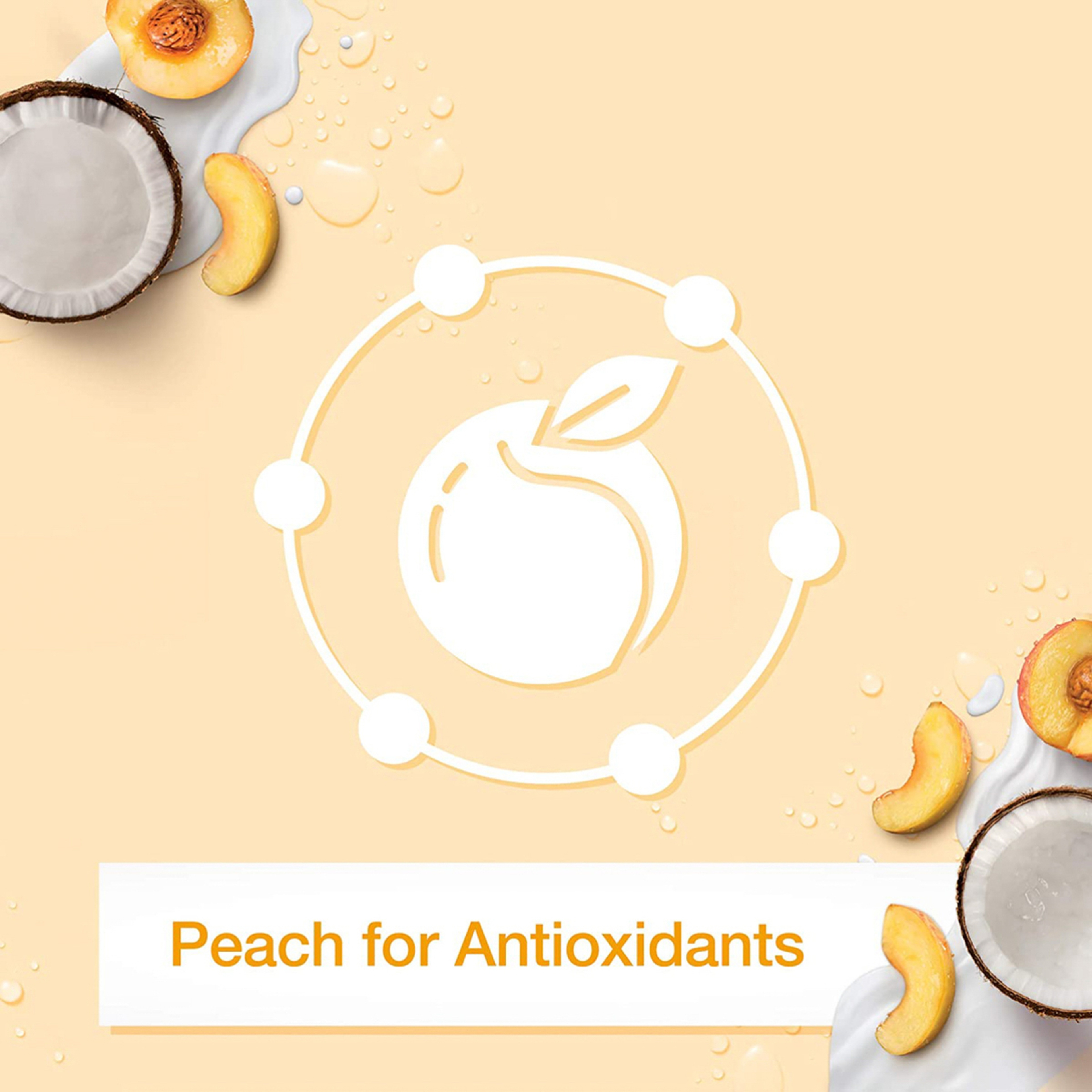 Vita-Rich Indulging Body Wash Yogurt, Peach & Coconut 400 Ml