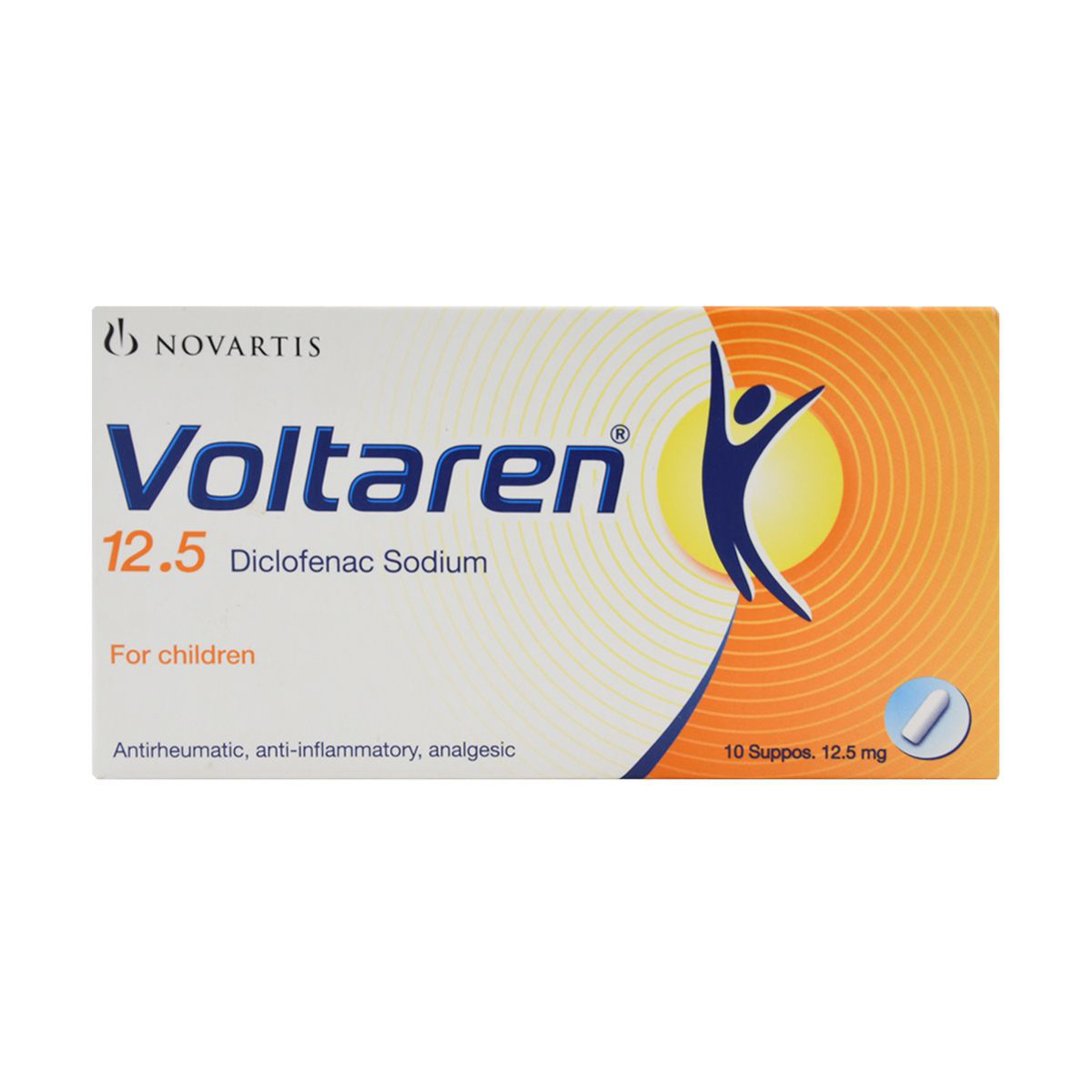 Voltaren12.5Mg Suppository -10 Suppositories