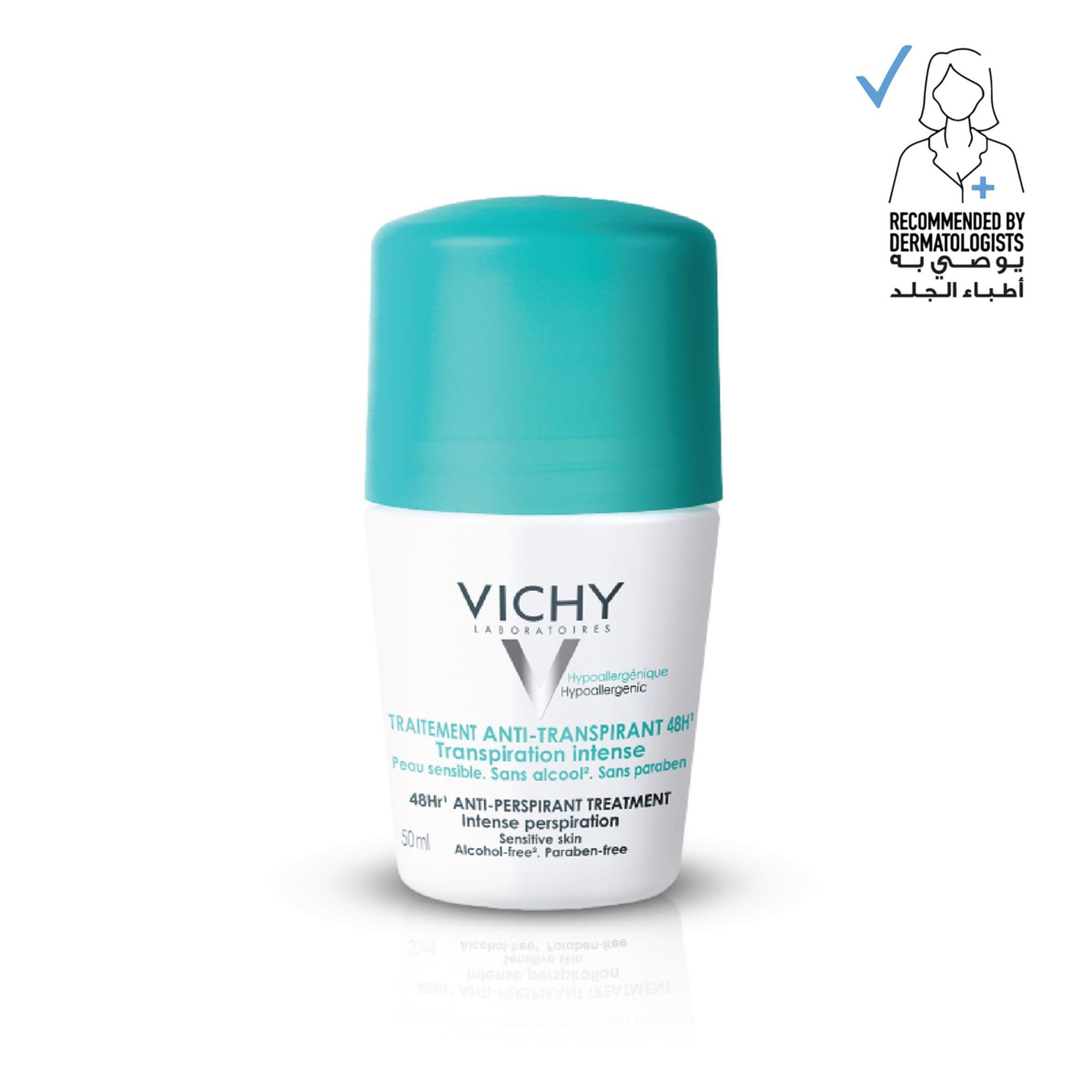 Vichy Excessive Sweating Deodorant Lasts For 48 Hours 50Ml