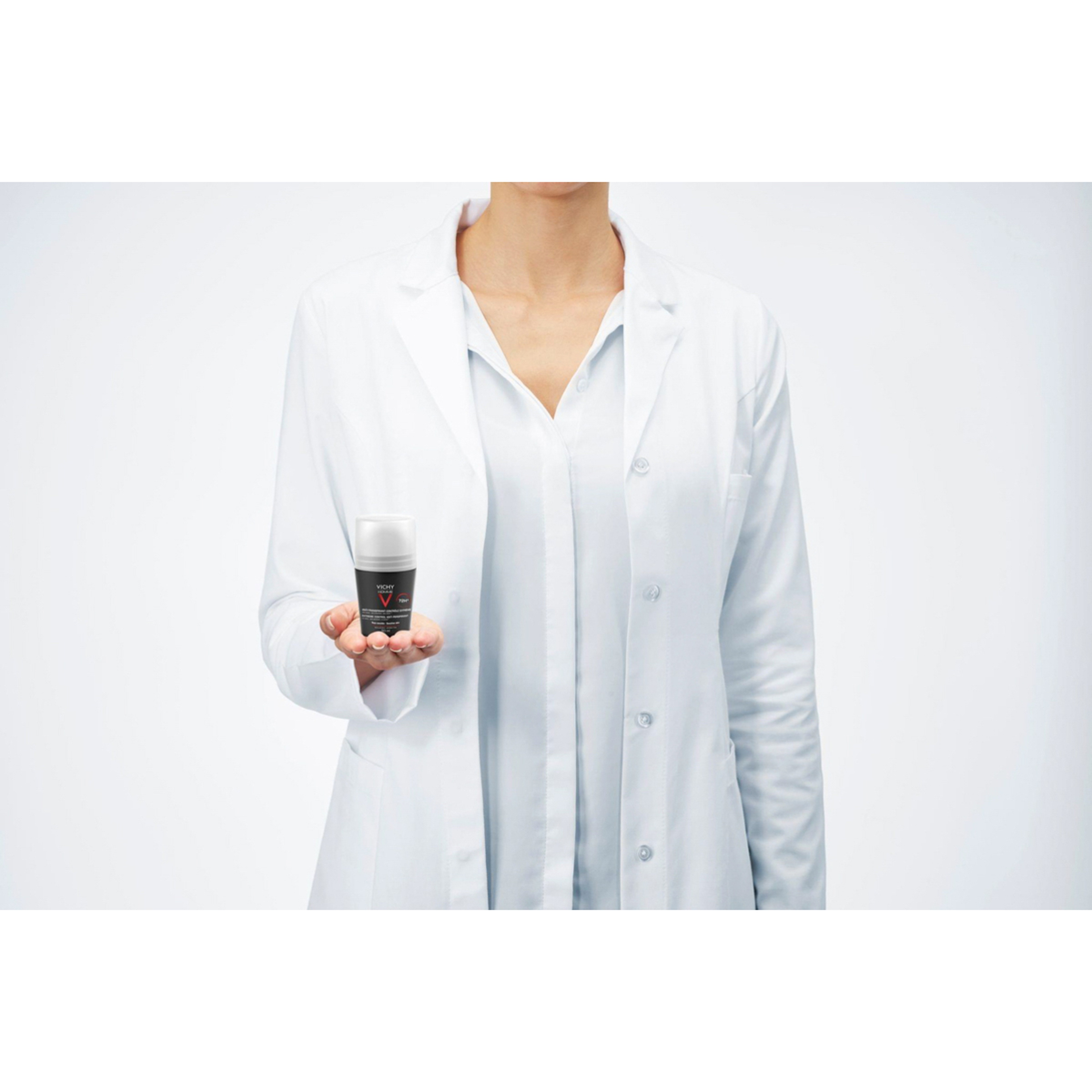 Vichy Homme Powerful Control Deodorant Lasts For 72 Hours For Men 50Ml