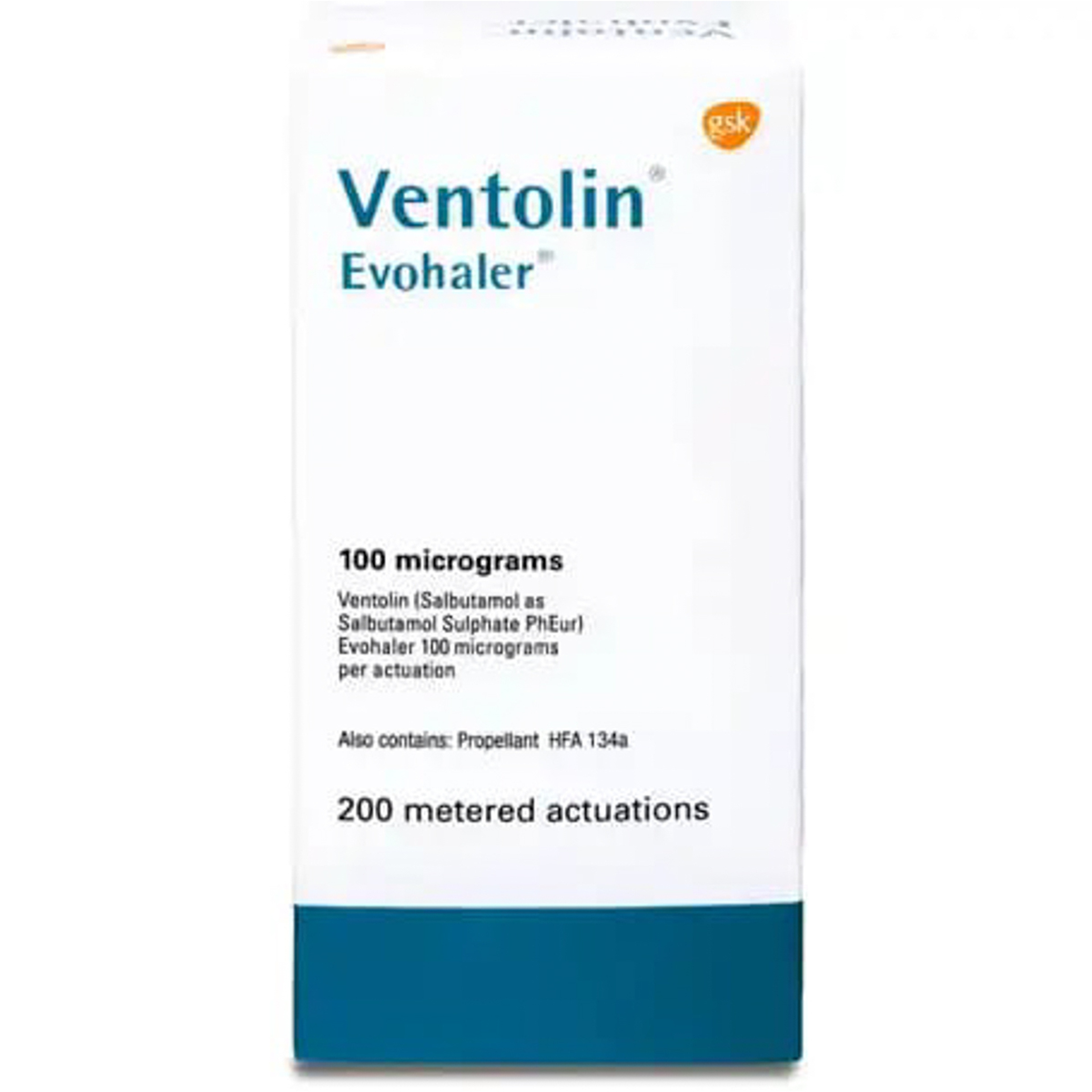 Ventolin 100 Mcg Evohale- 200 Metered Actuations