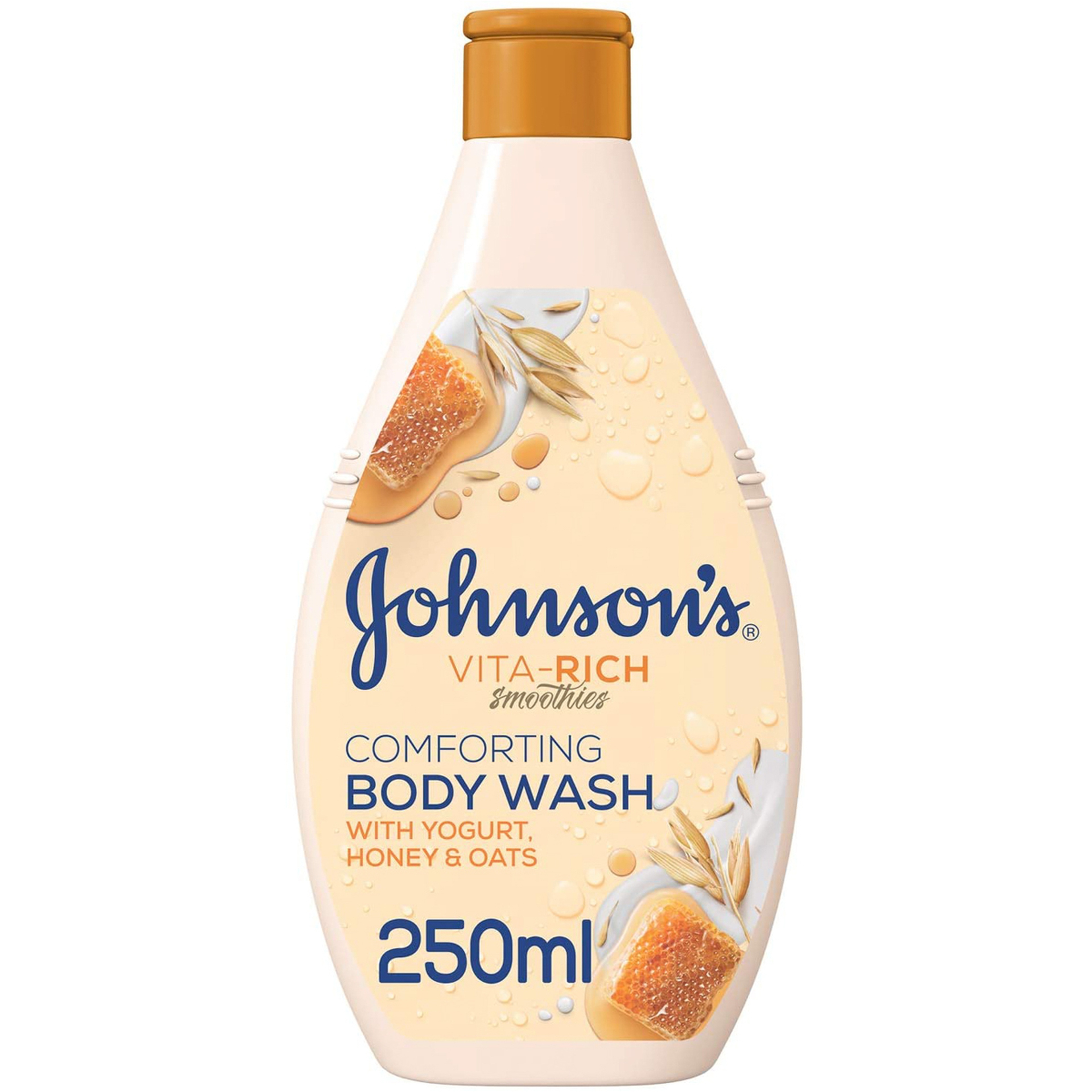 Vita-Rich Comforting Body Wash Yogurt, Honey & Oats, 250 Ml