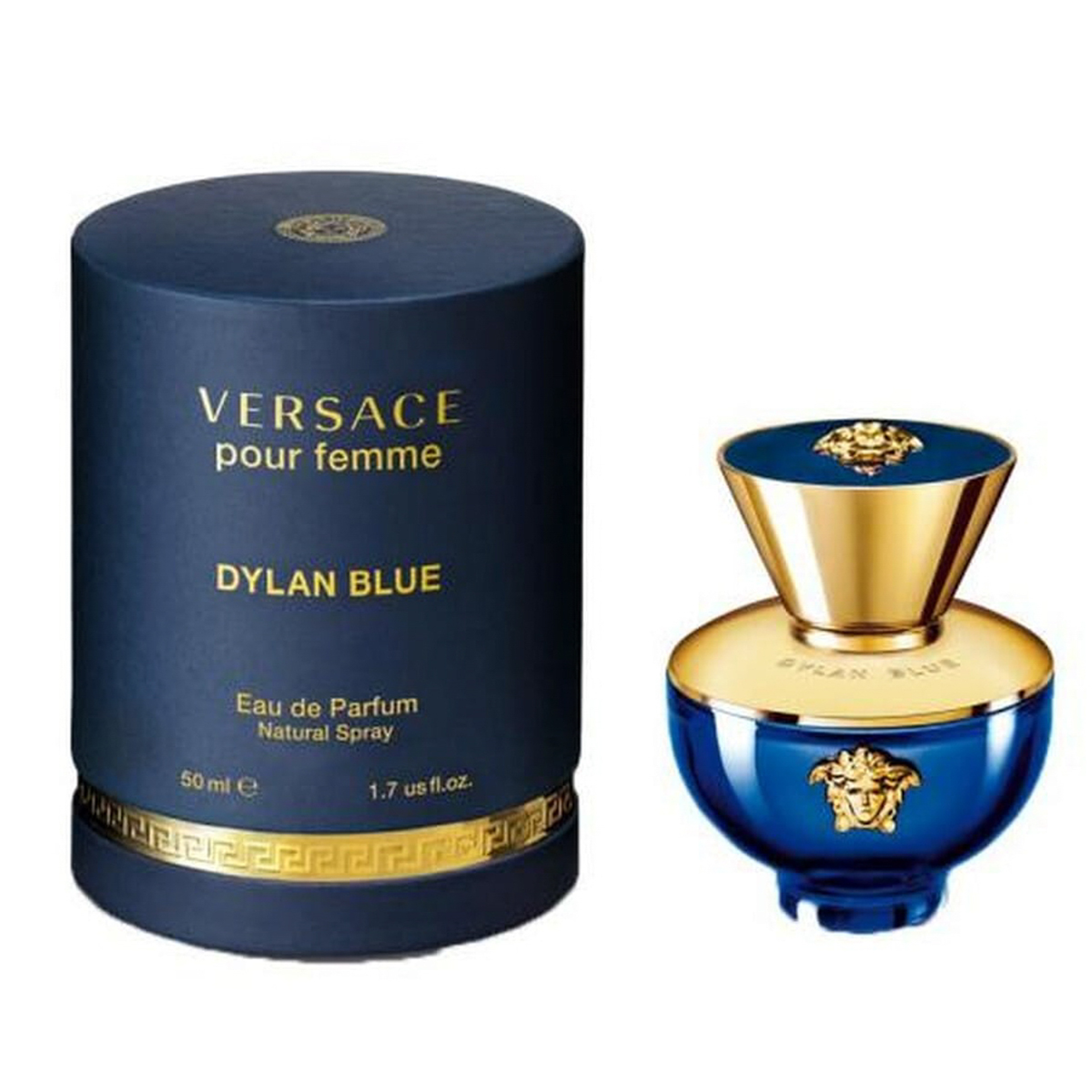 Versace Pour Femme Dylan Blue Eau De Parfum For Women - 50 Ml