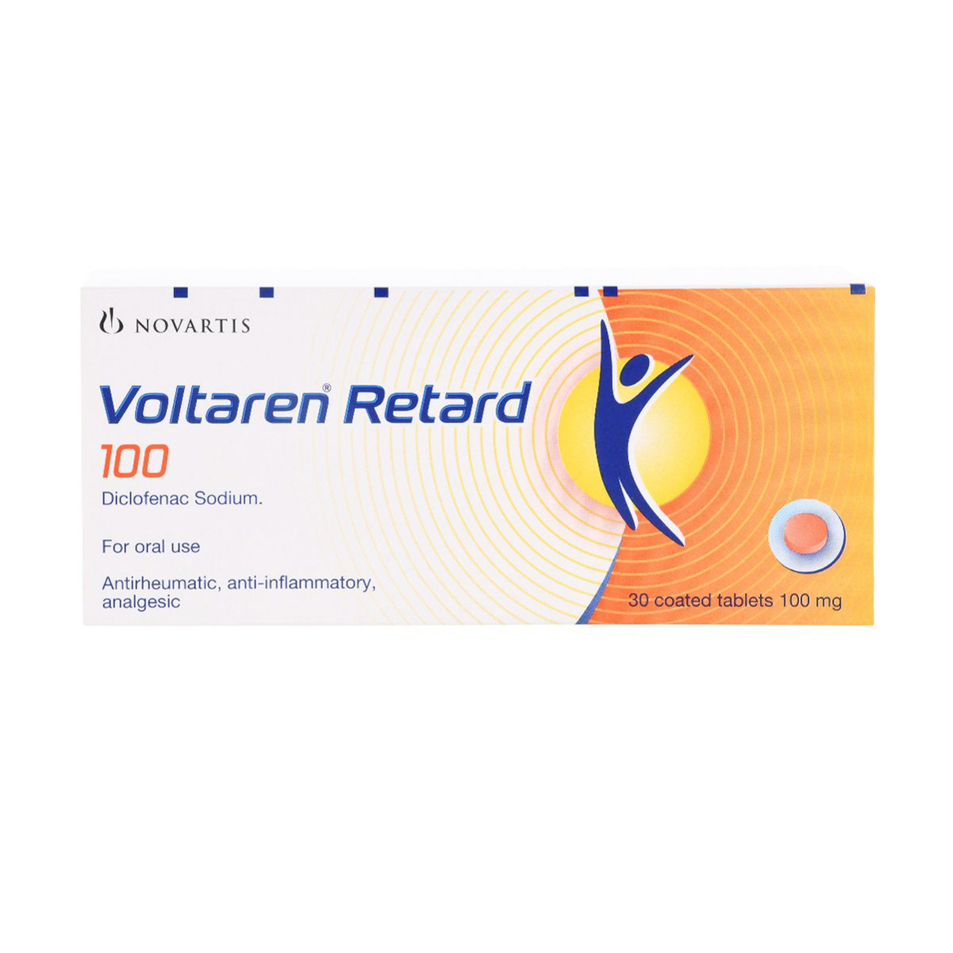 Voltaren-Retard 100 Mg - 30 Tablets