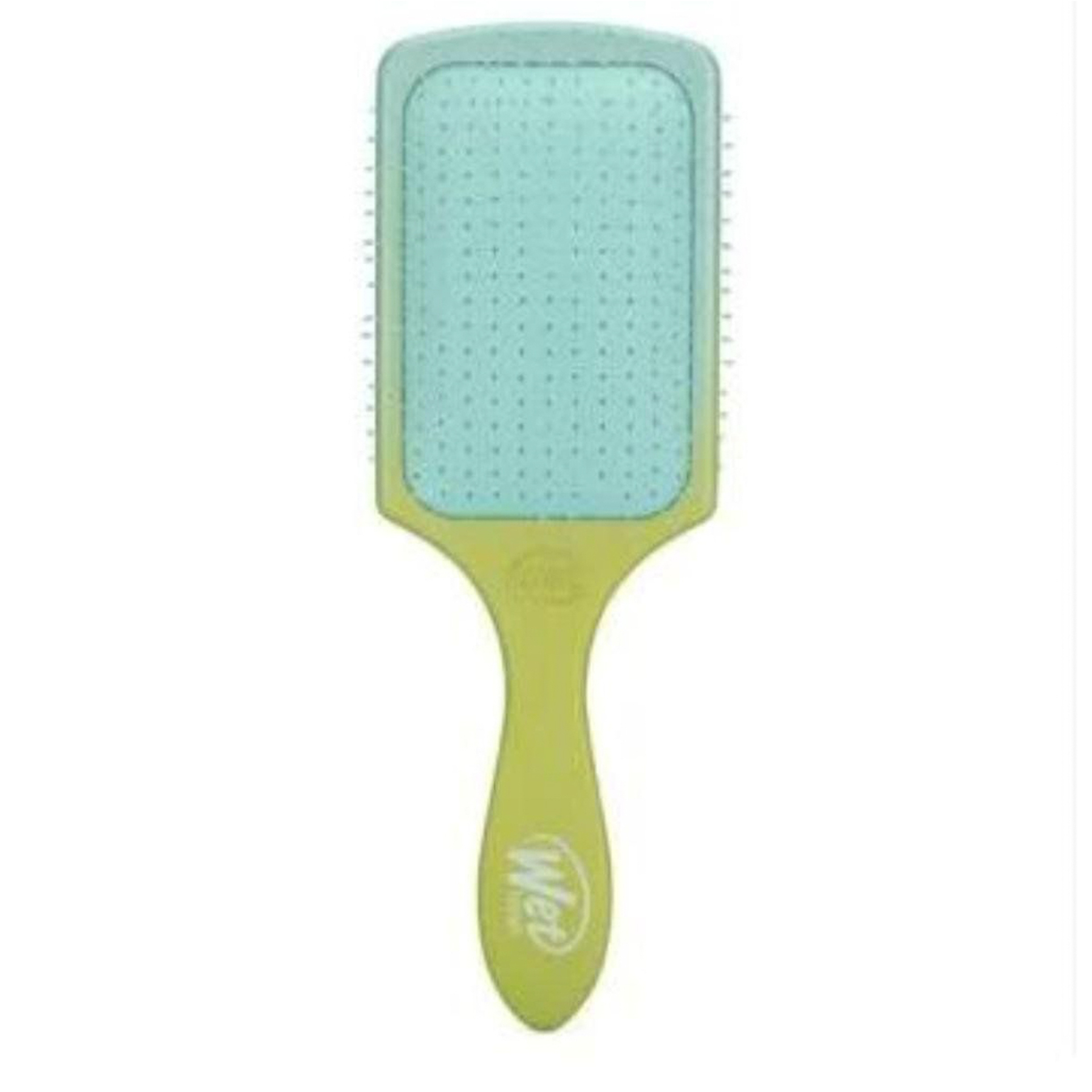 ويت براش فرشاة شعرمستطيلة لفك التشابك- أخضر-أزرق