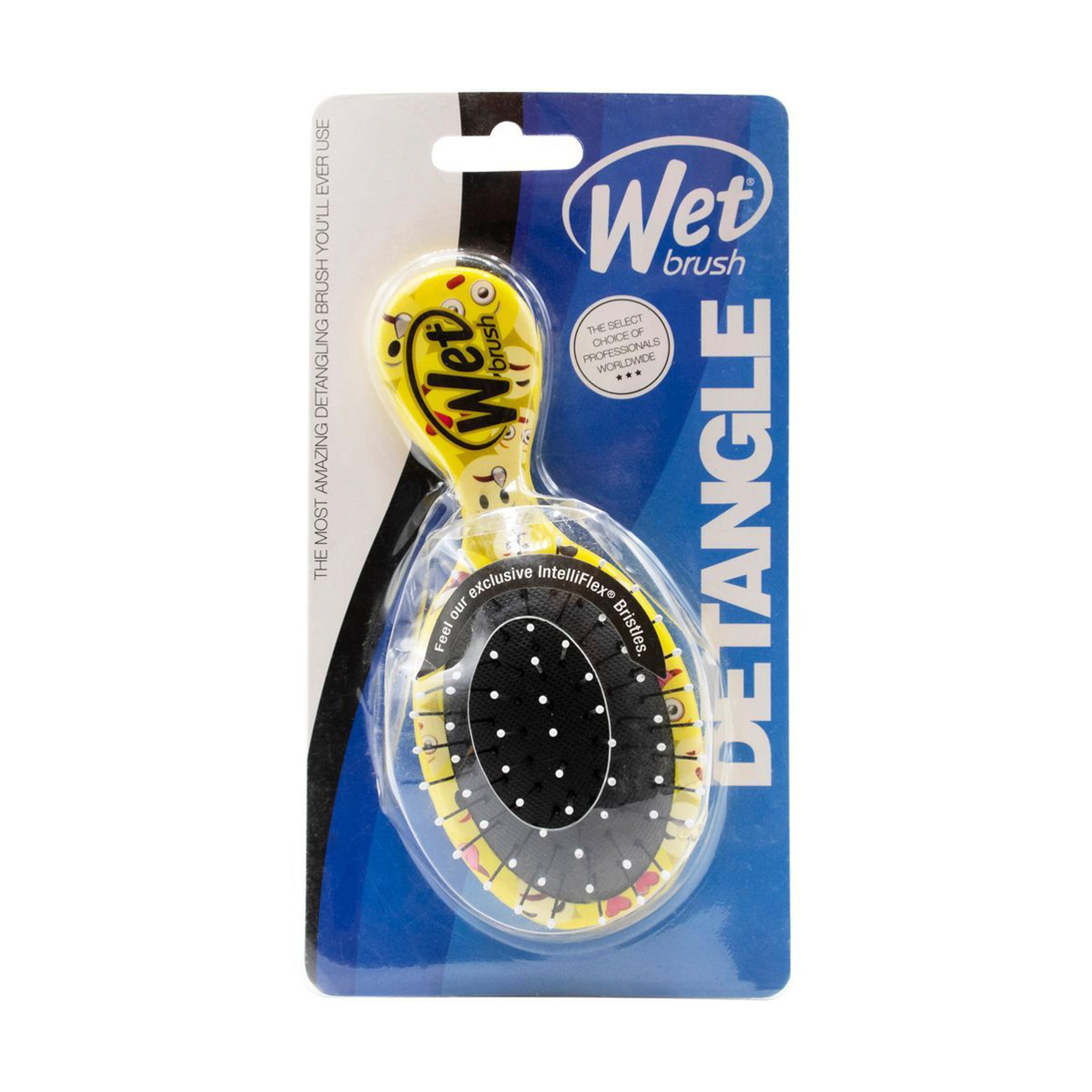 ويت براش فرشاة شعر صغيرة لفك التشابك هابي هير ايموجي سكويرت