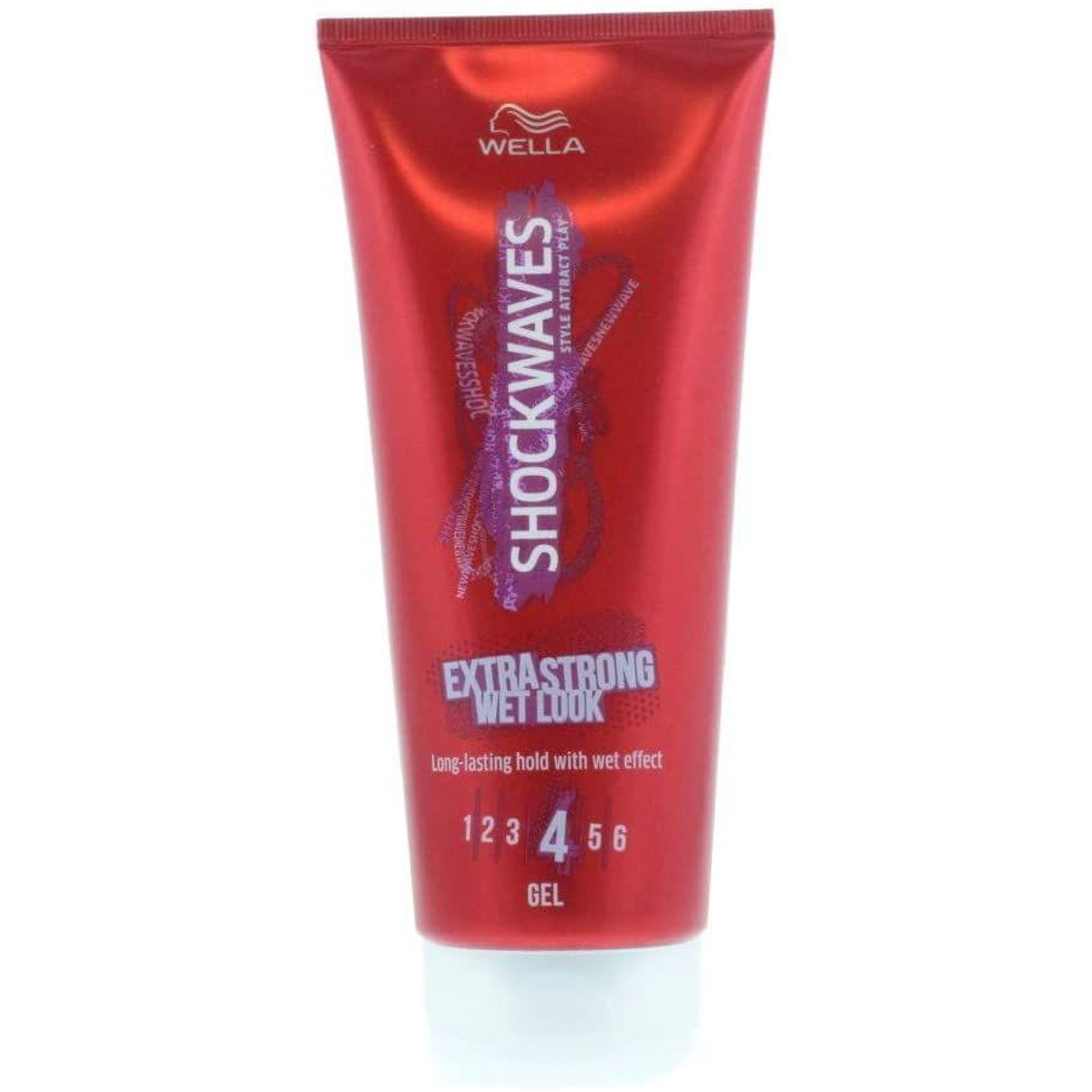 Wella New Wave Extra Strong Hold Gel Wet Look