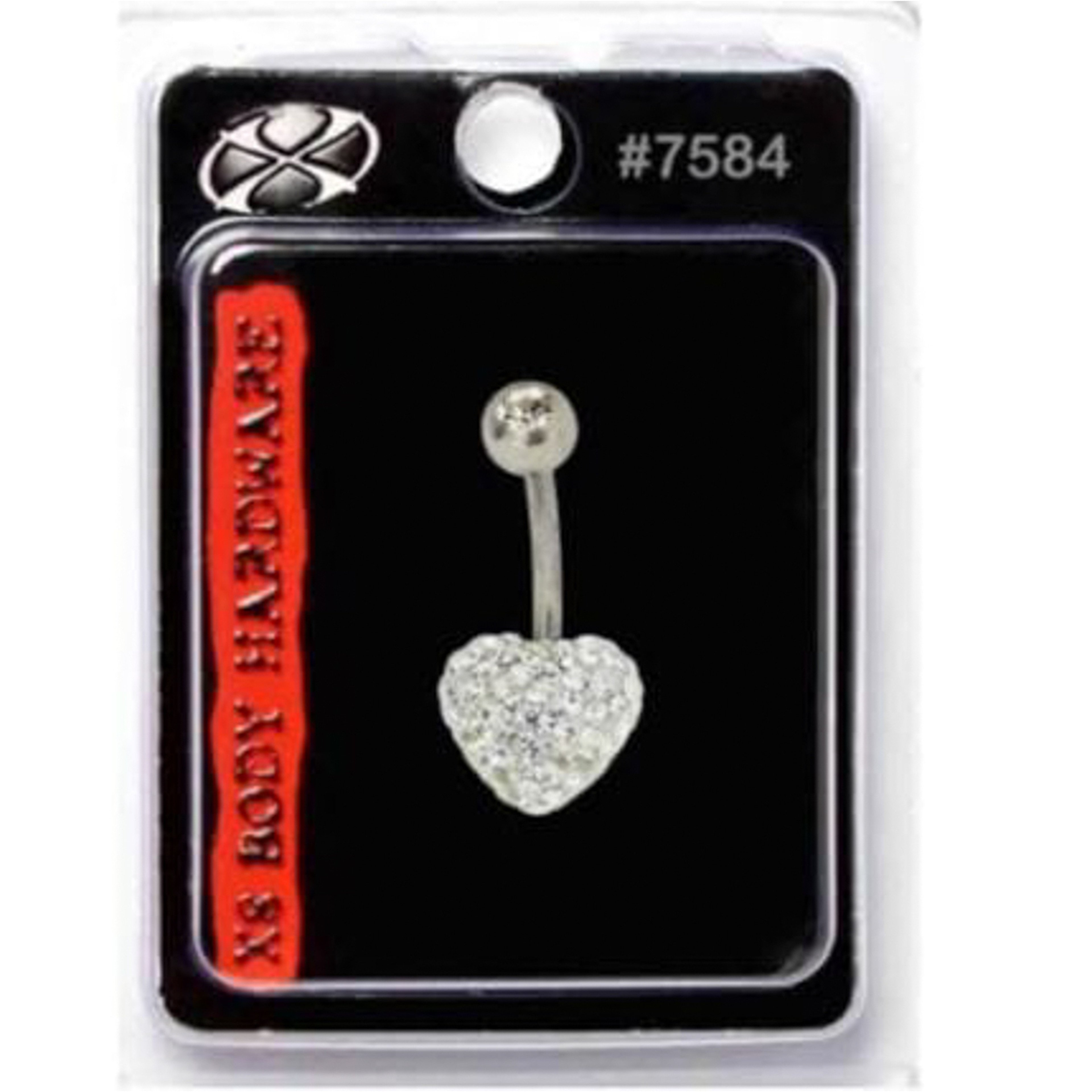 X8 Body Hardware 7584 Navel Heart