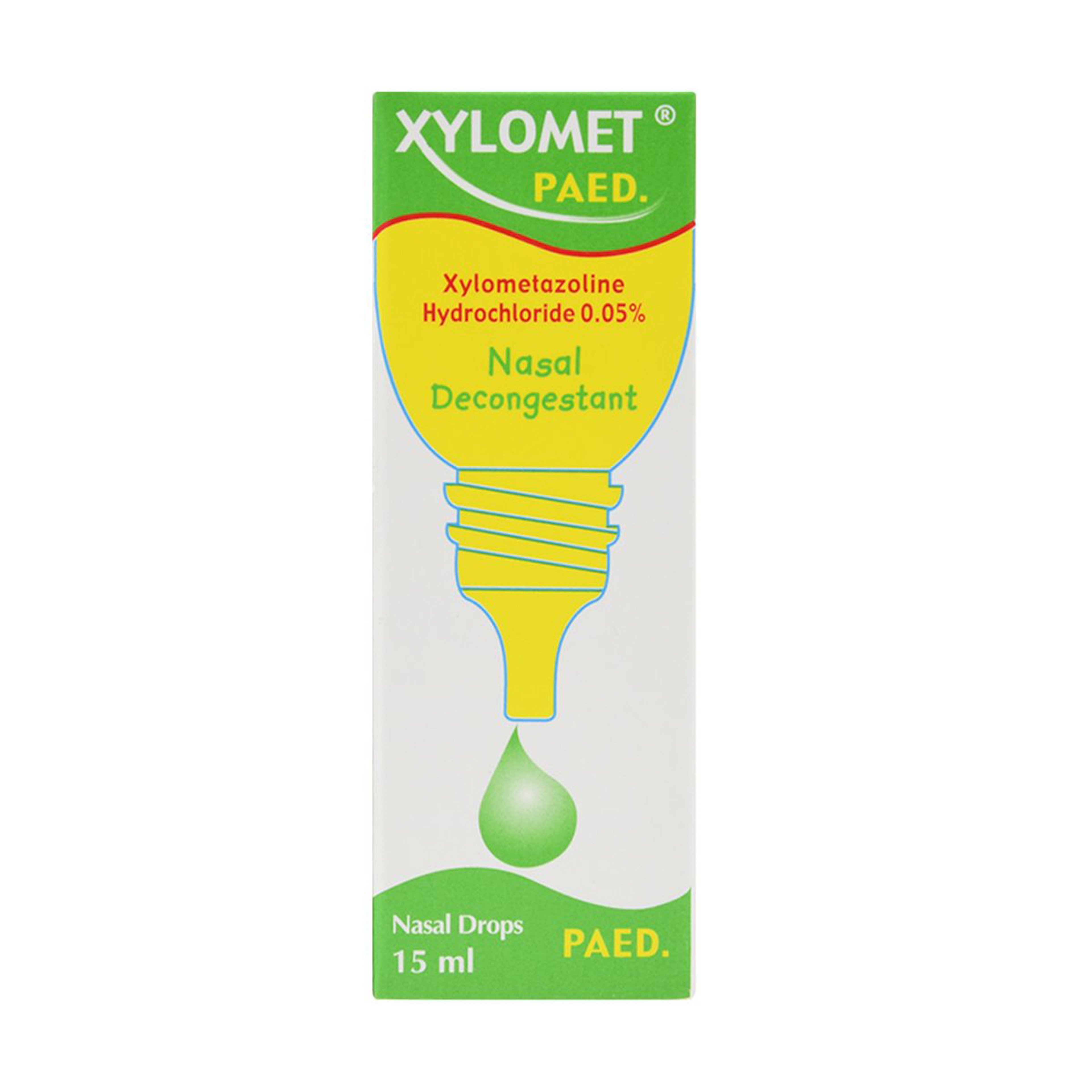 Xylomet 0.05% Nasal Drop 15 Ml Children