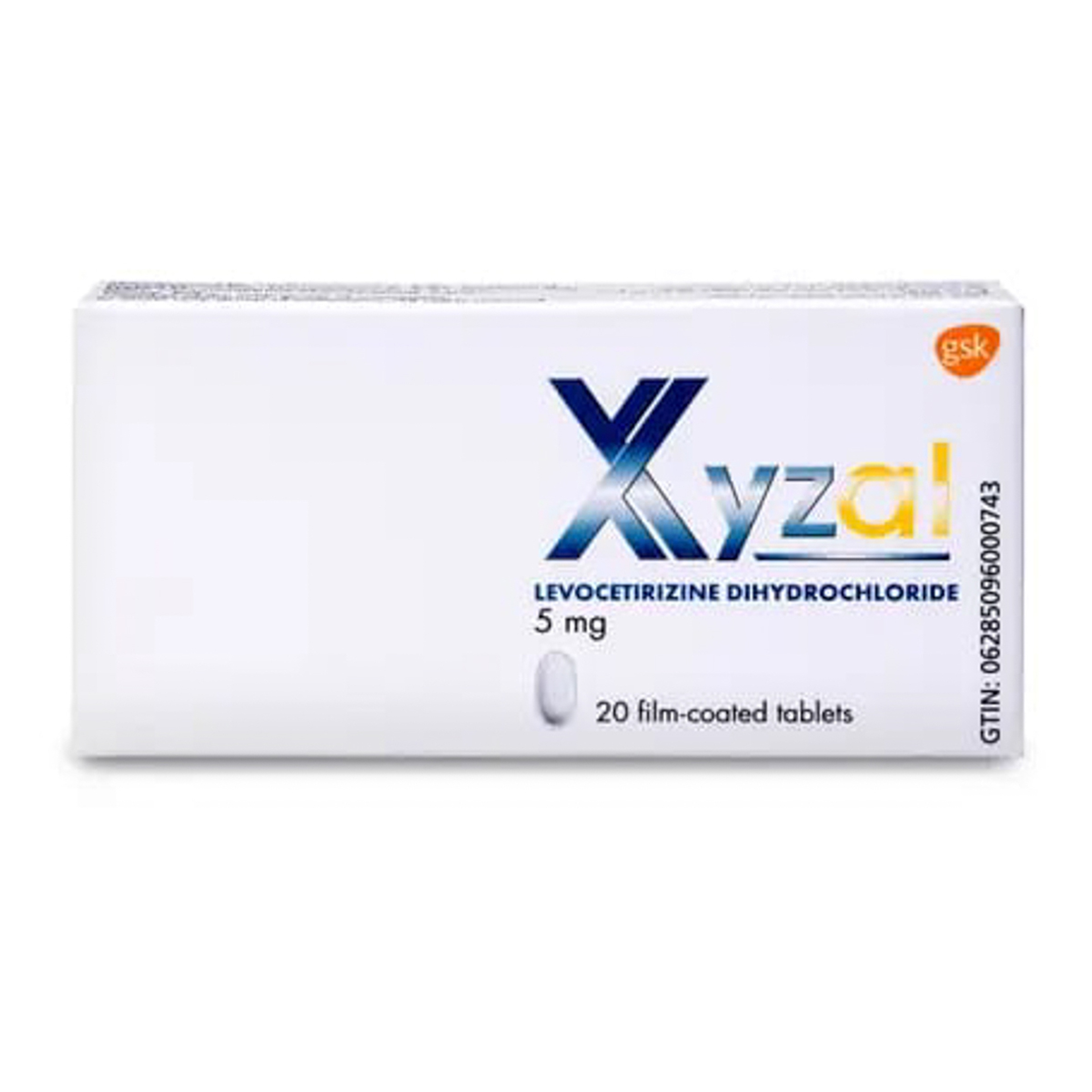 Xyzal 5 Mg - 20 Tablets