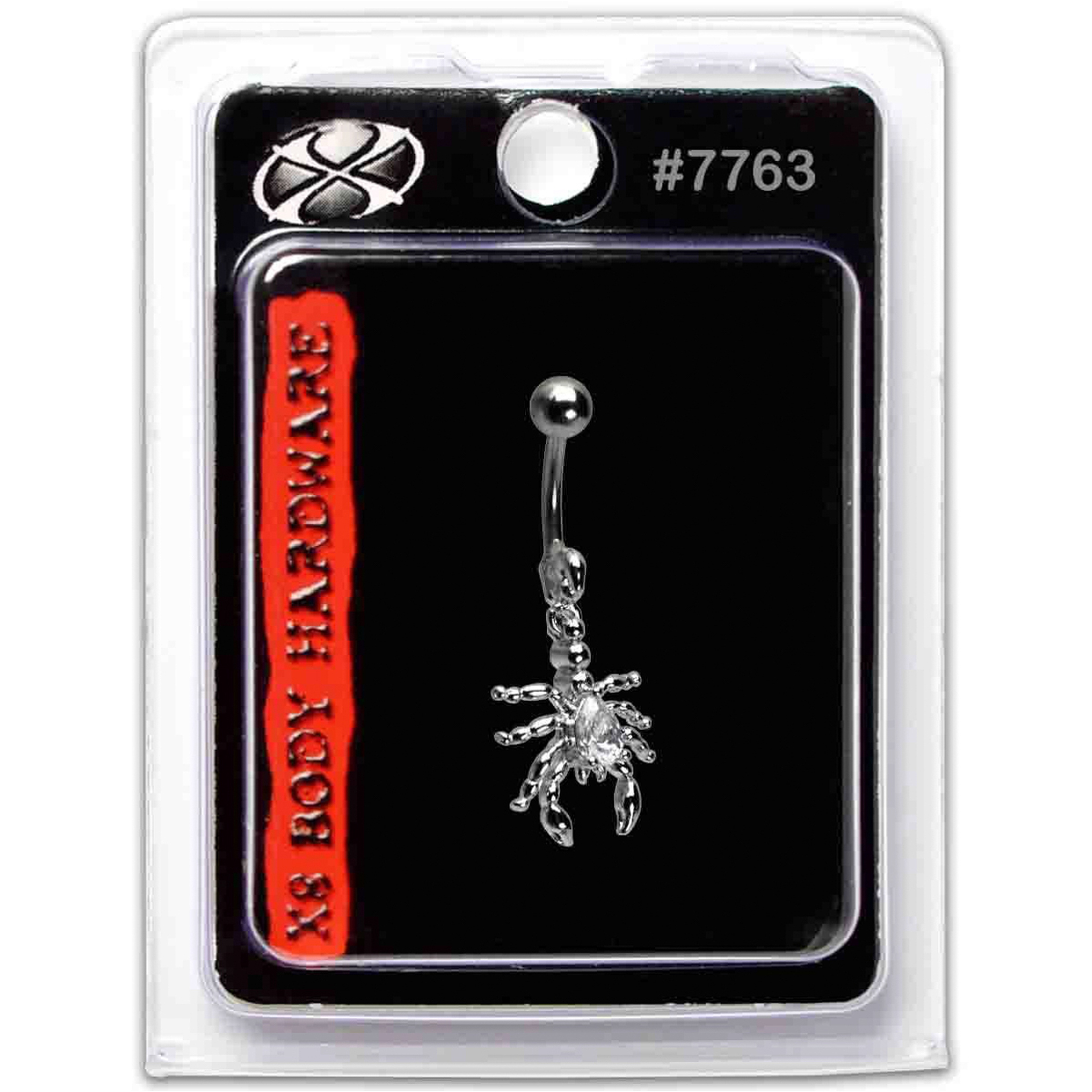 X8 Body Hardware 7763 Navel Scorpio