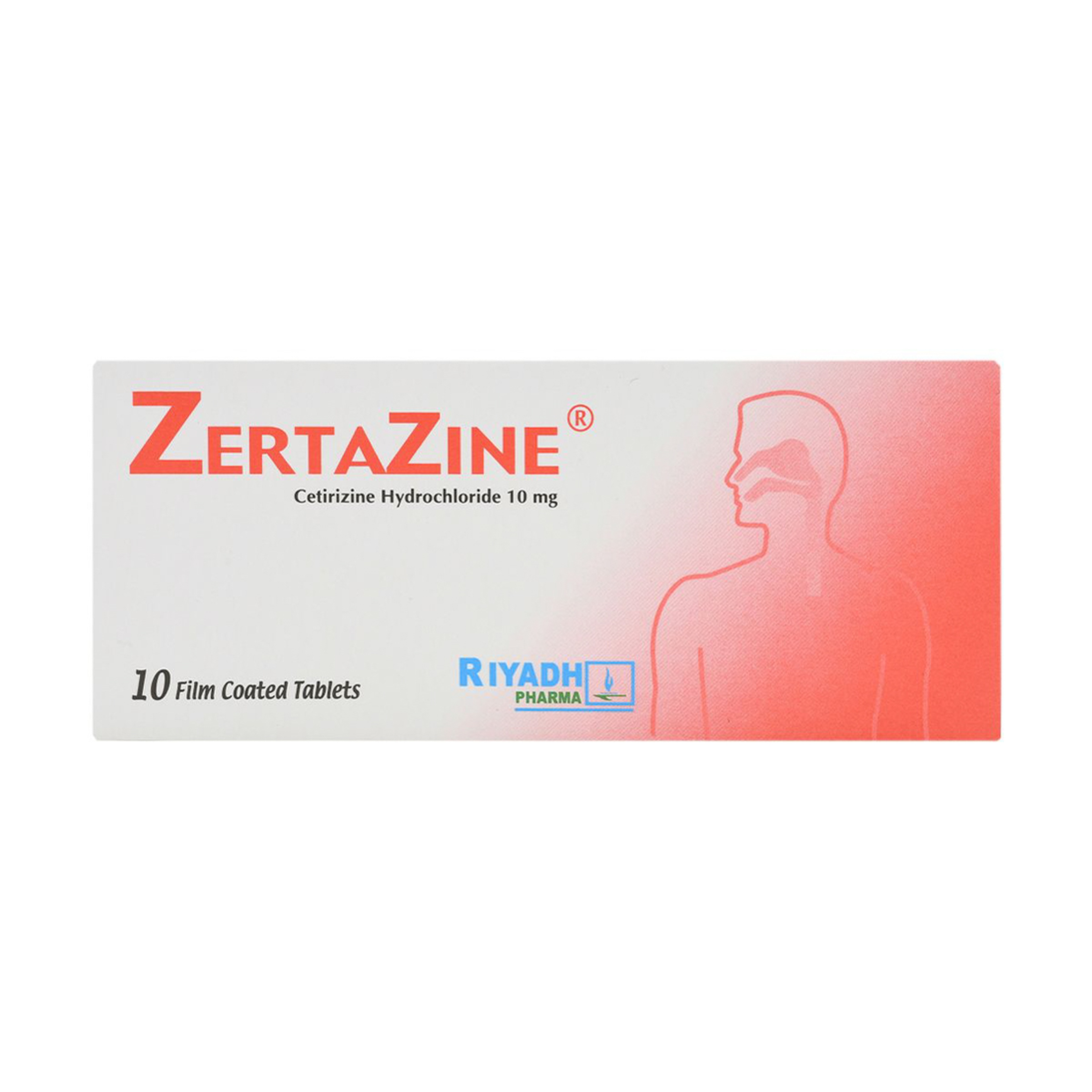 Zertazine 10Mg -10 Tablets
