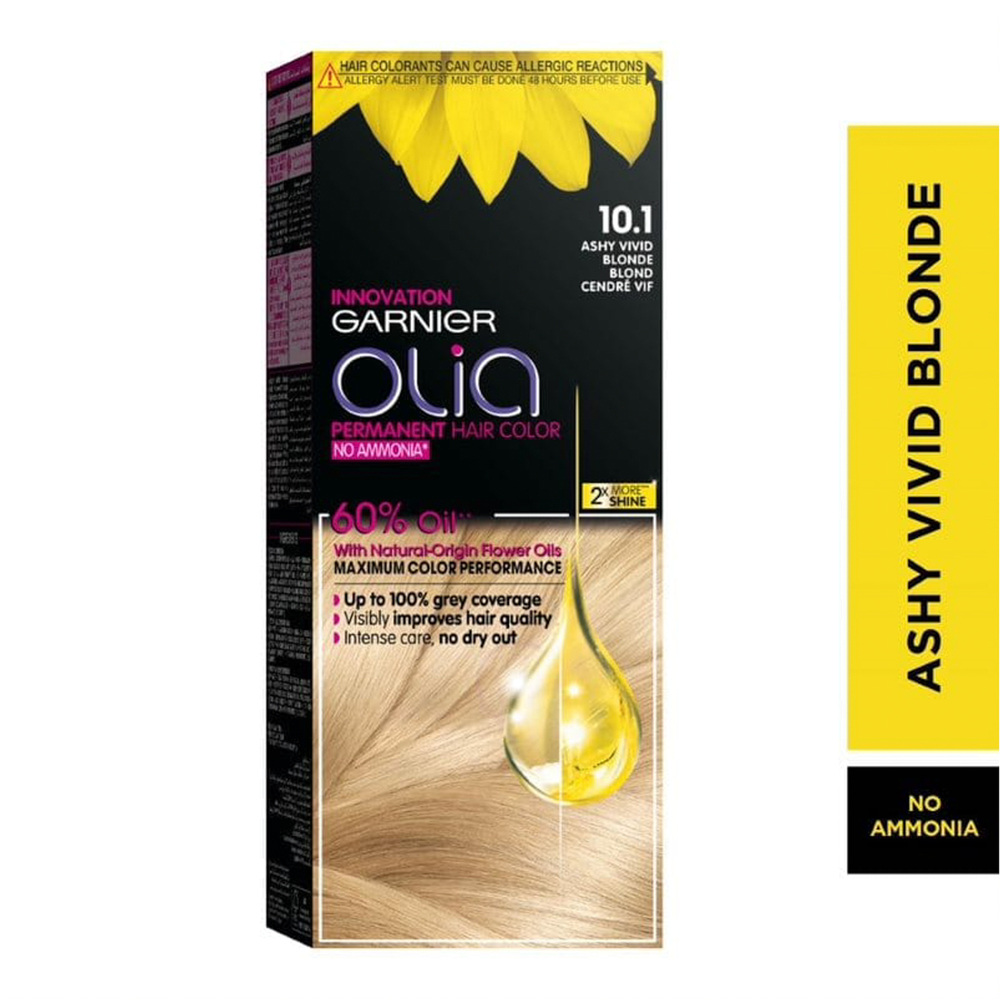Garnier Olia No Ammonia Permanent Haircolor, With 60% Oils