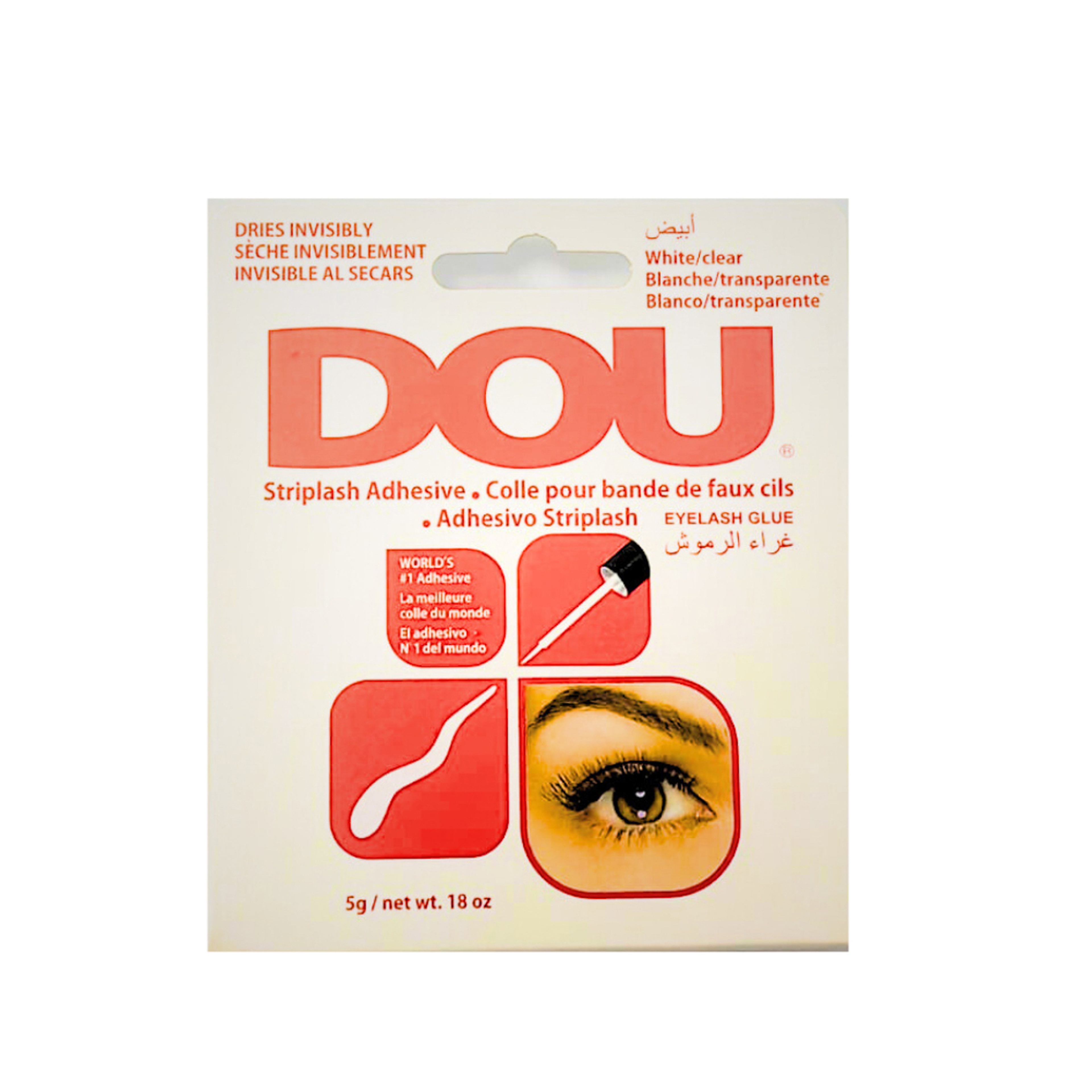 ديو صمغ رموش فرشاة