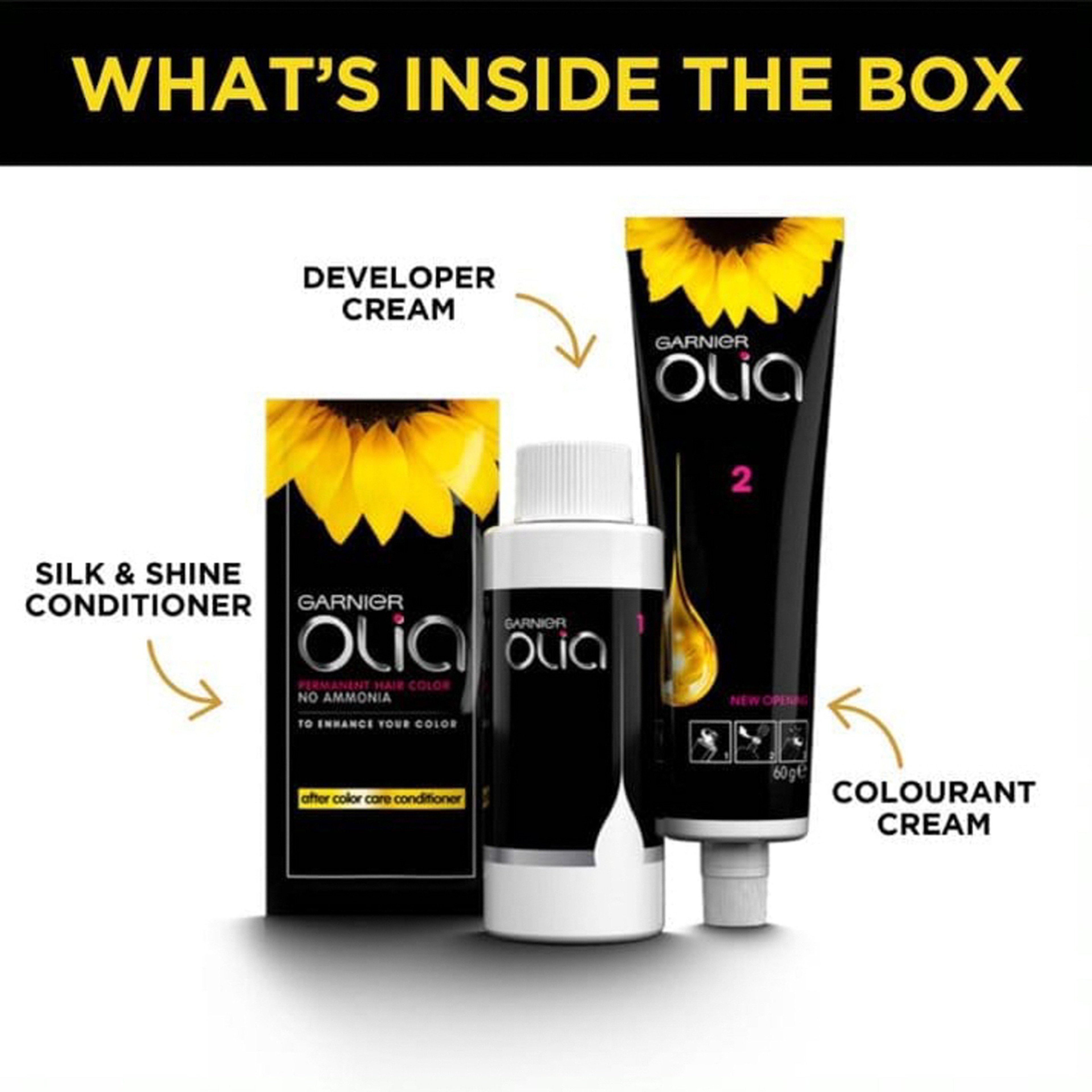 Garnier Olia No Ammonia Permanent Haircolor, With 60% Oils