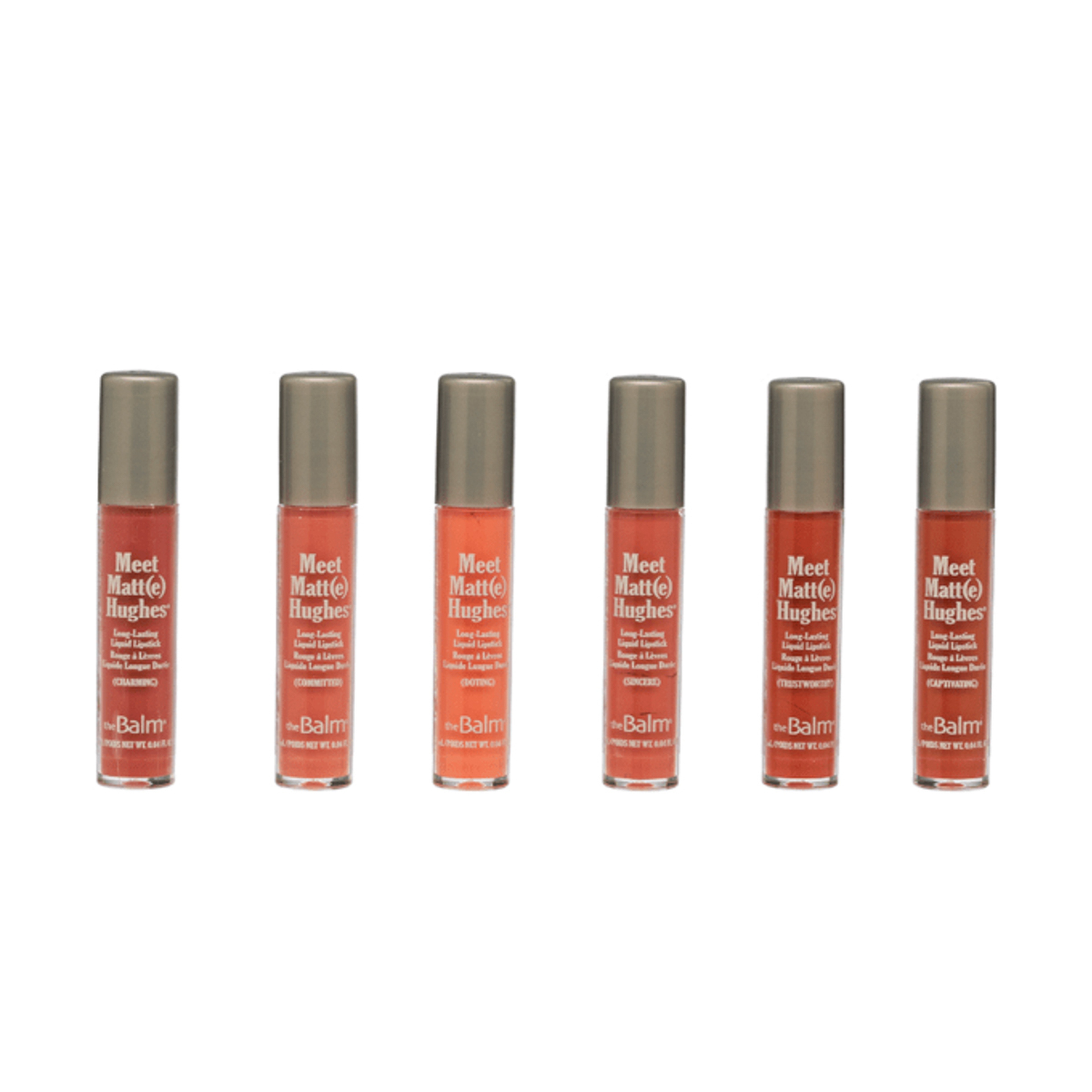 The Balm Meet Matte Hughes Set Of 6 Mini Lipsticks