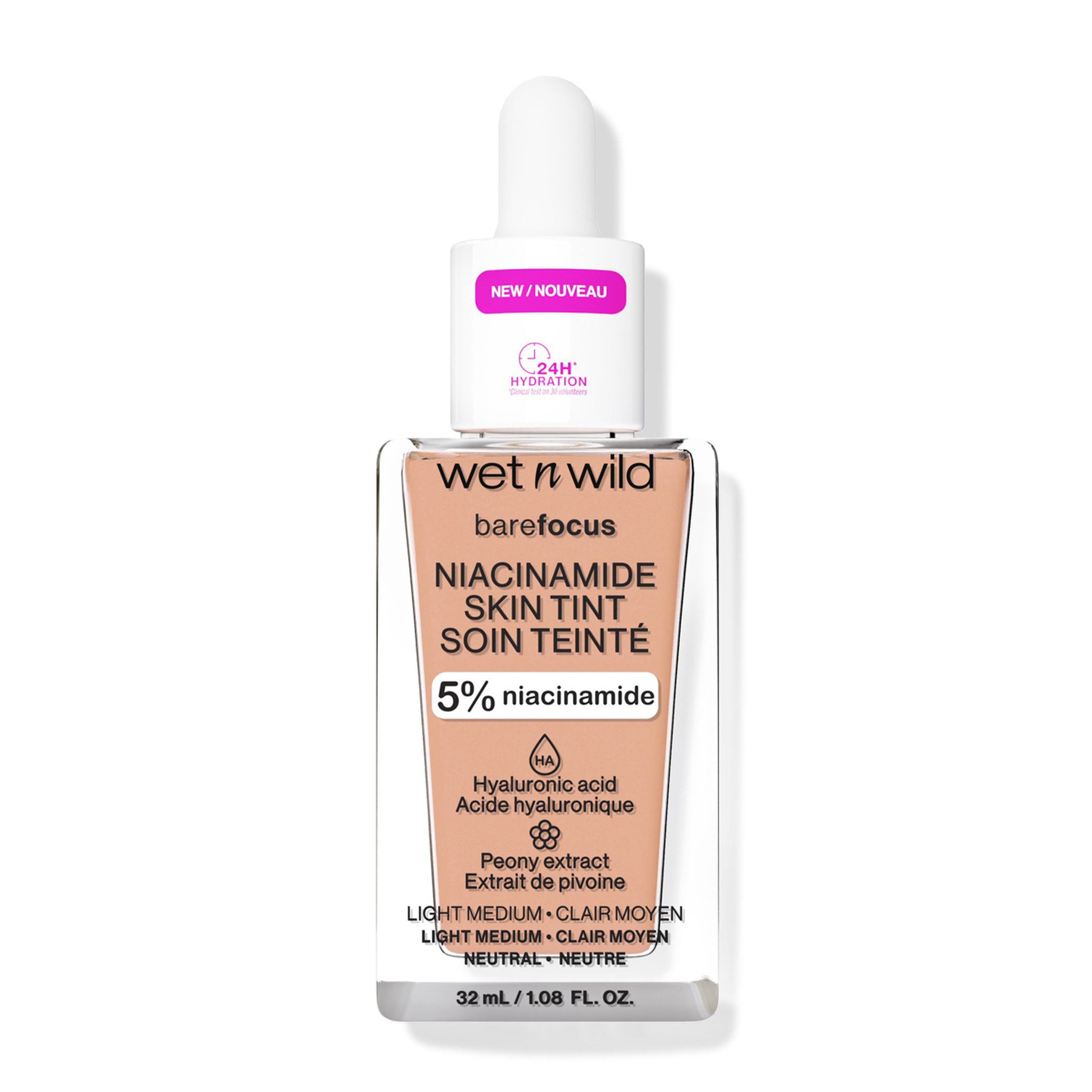 Wet N Wild Bare Focus Niacinamide Skin Tint