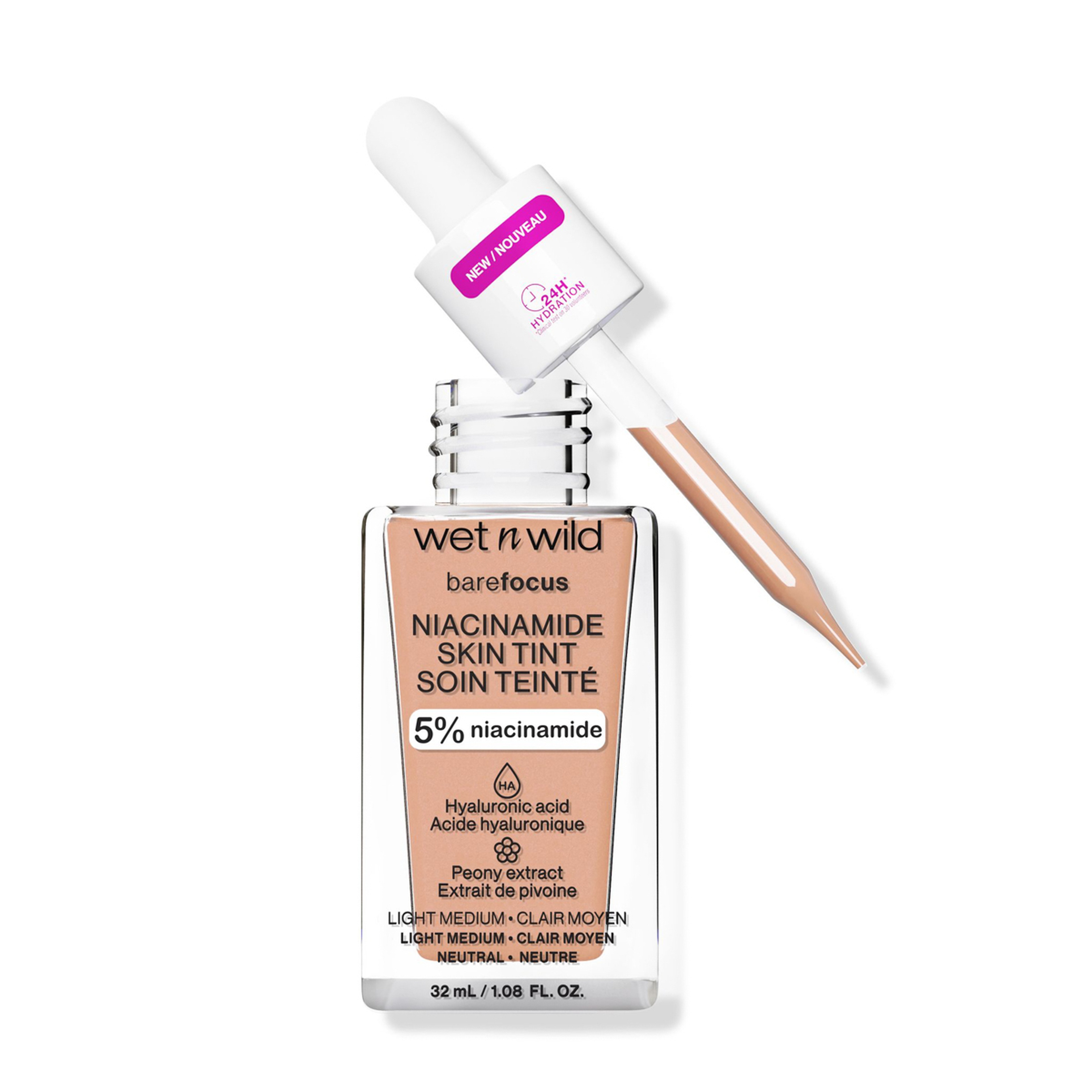 Wet N Wild Bare Focus Niacinamide Skin Tint
