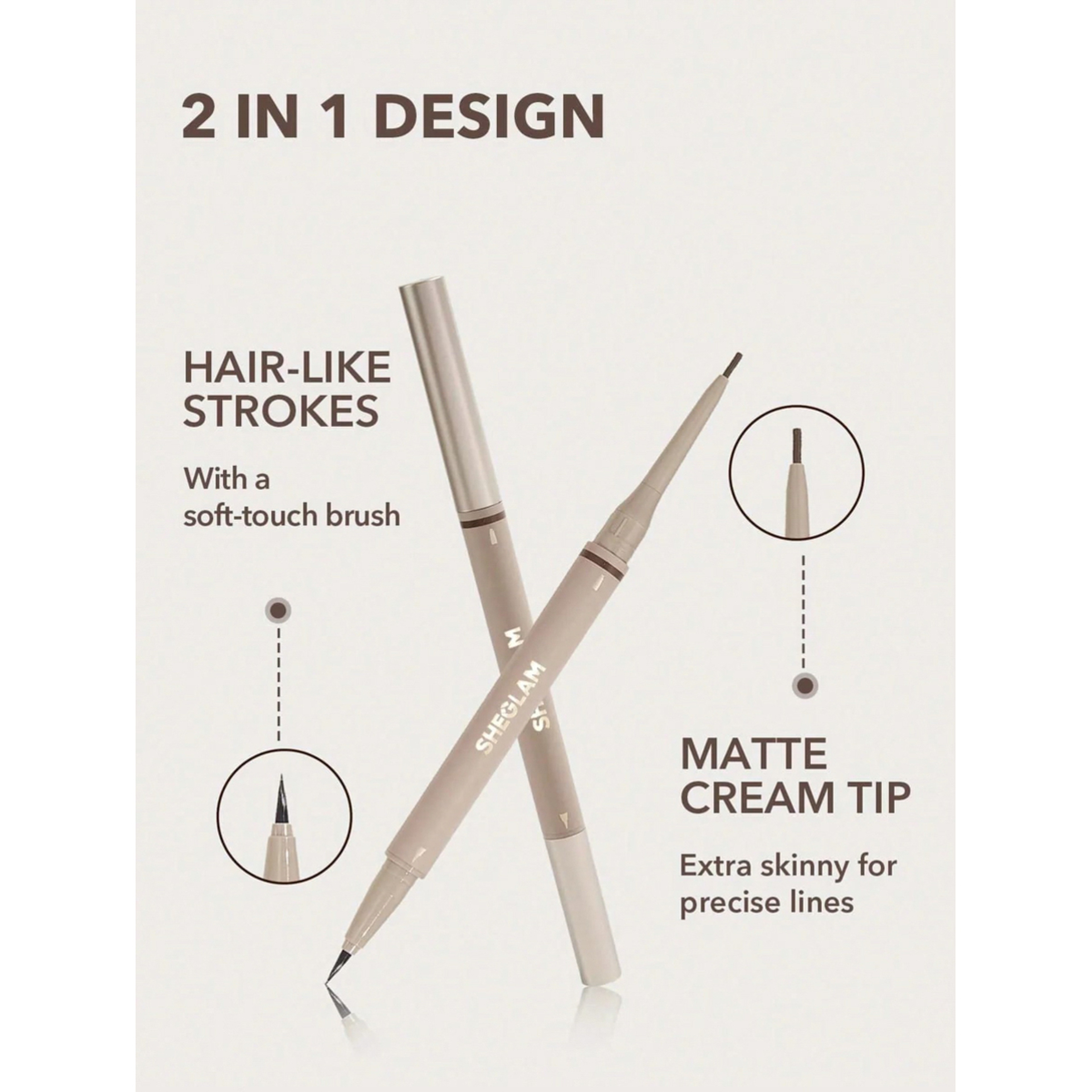 Sheglam 2-In-1 Eyebrow Pencil
