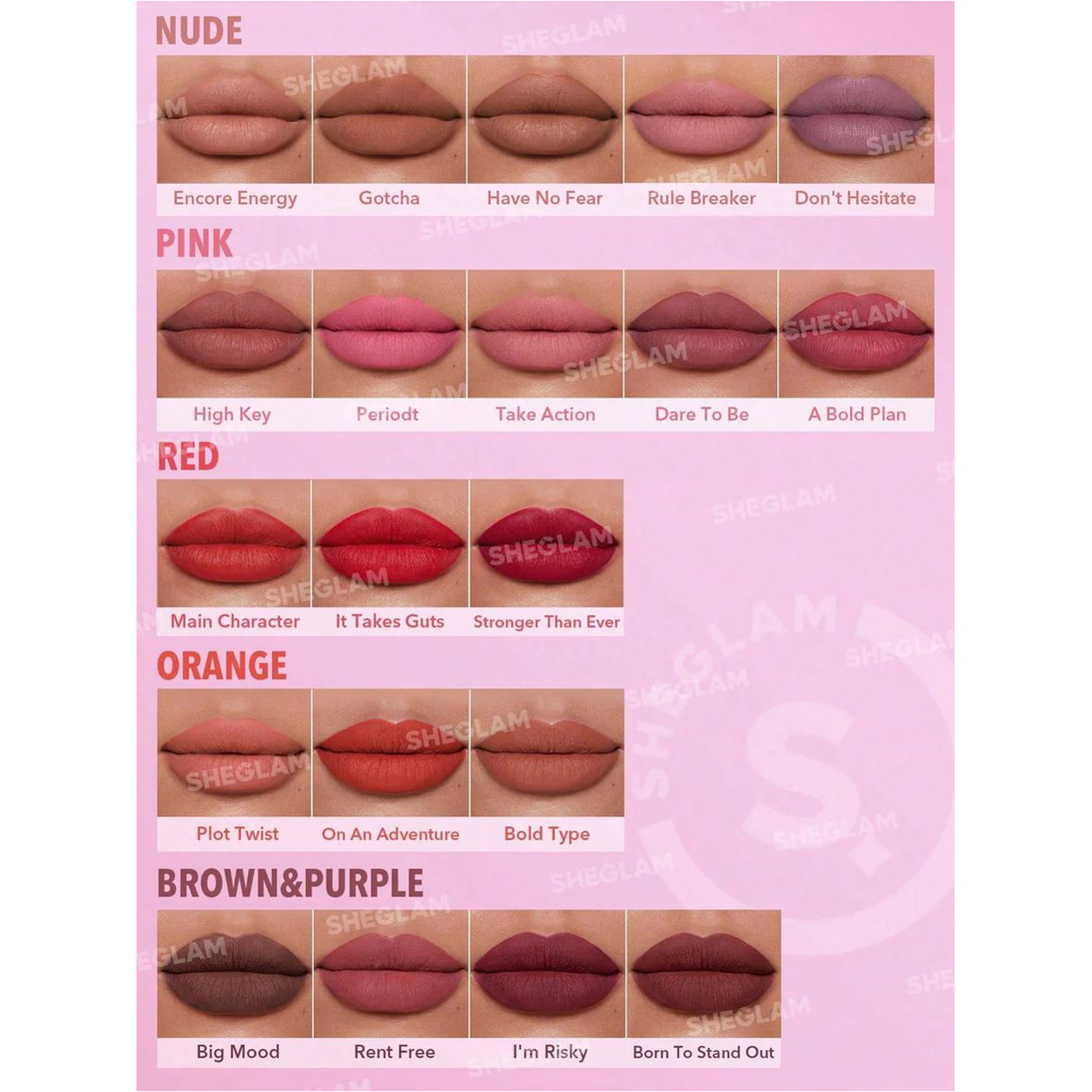 Sheglam Dynamatte Boom Matte Lipstick