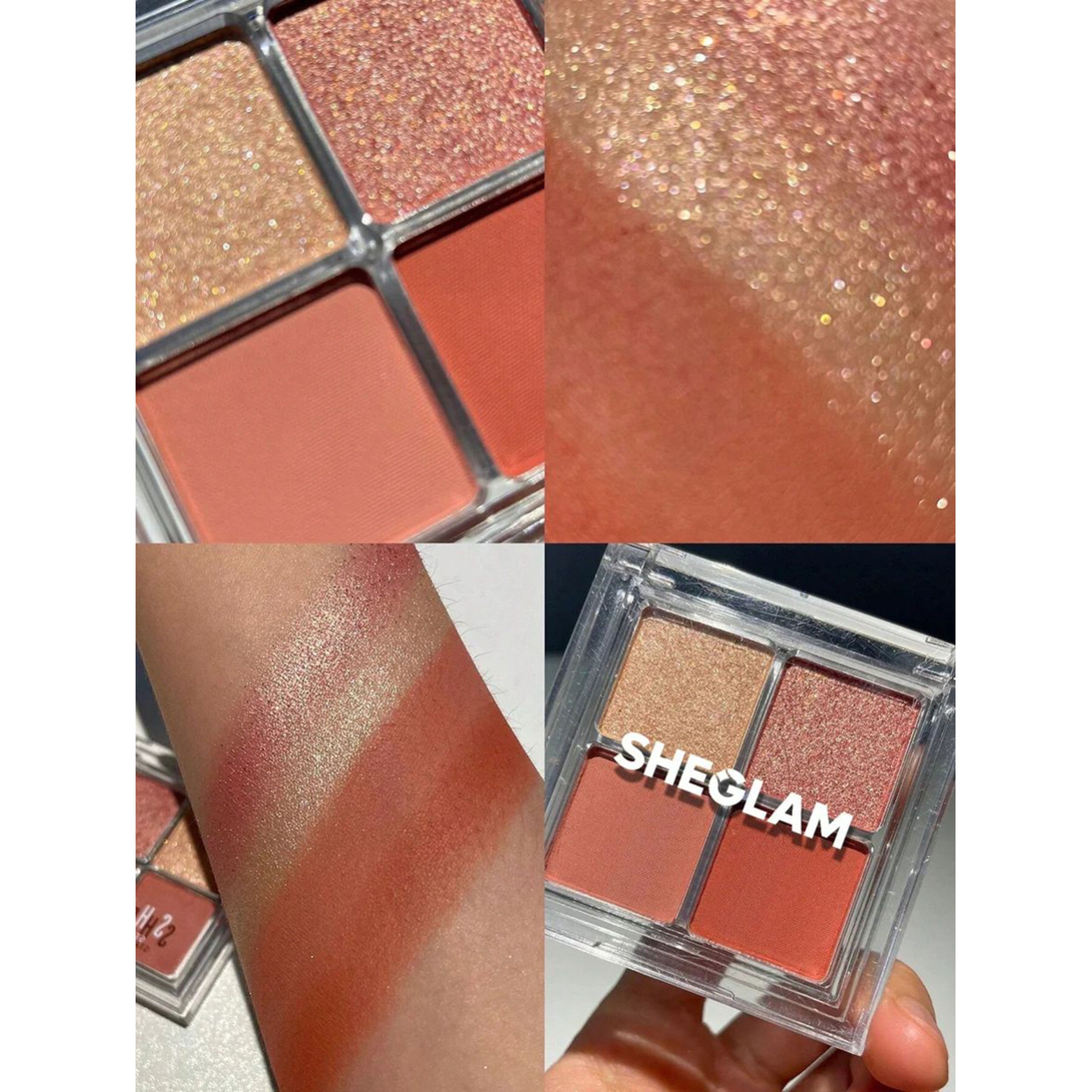 شيجلام باليت ظلال عيون كريستال رباعية