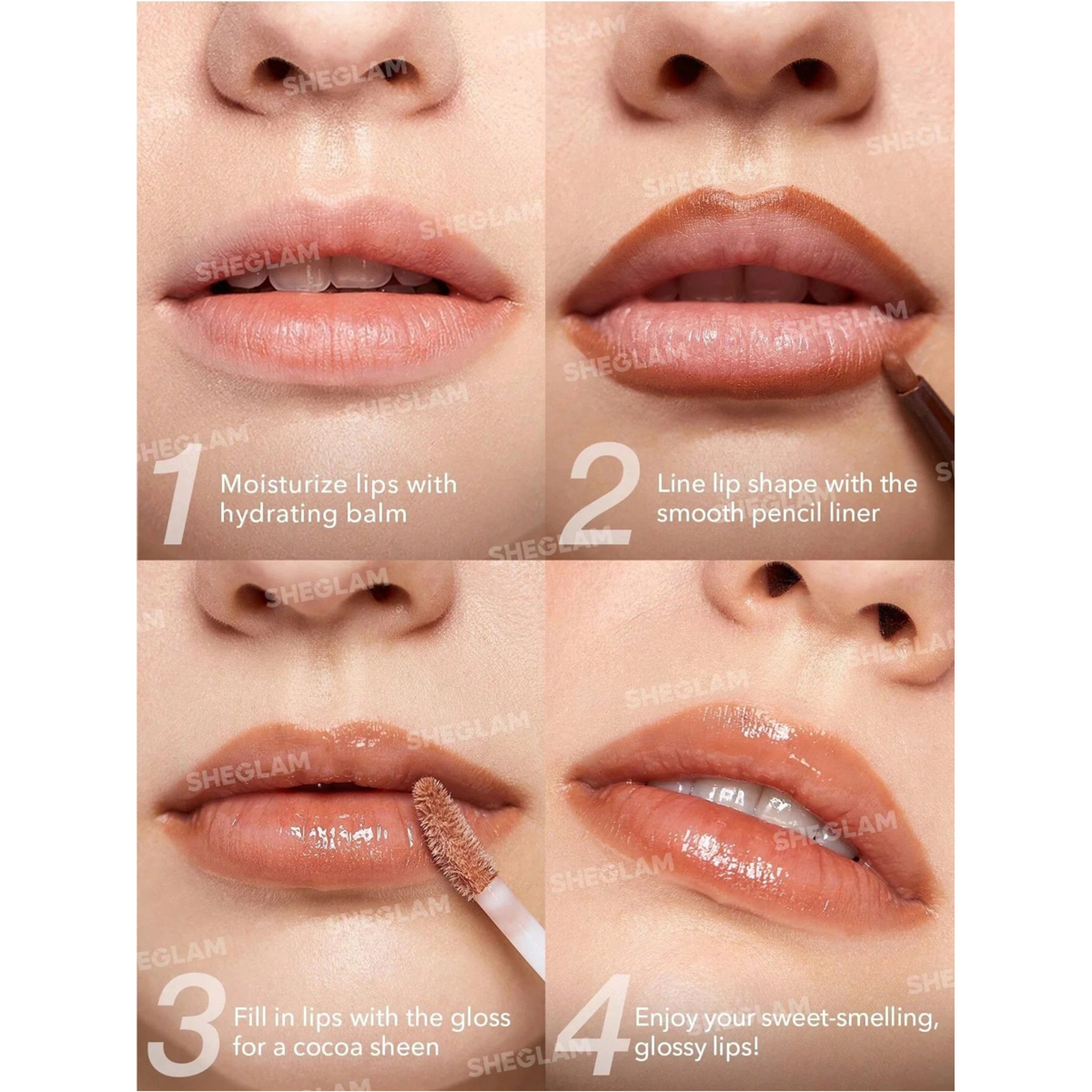 Sheglam Cocoa Kiss Lip Duo