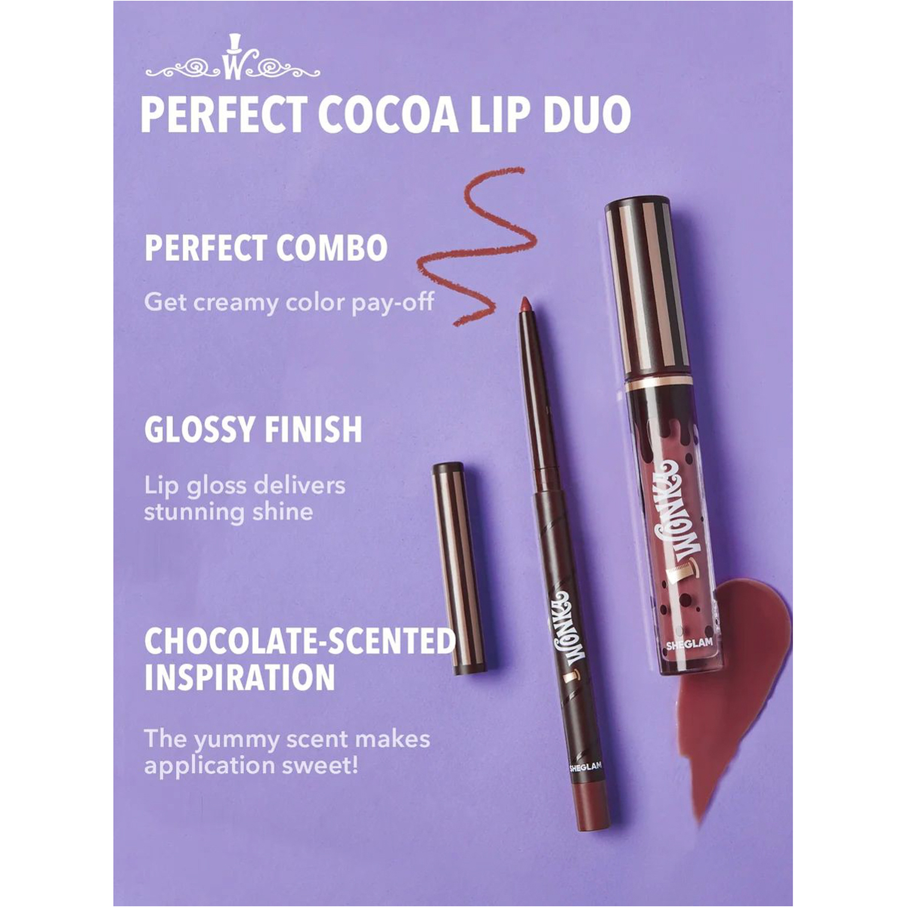 Sheglam Cocoa Kiss Lip Duo