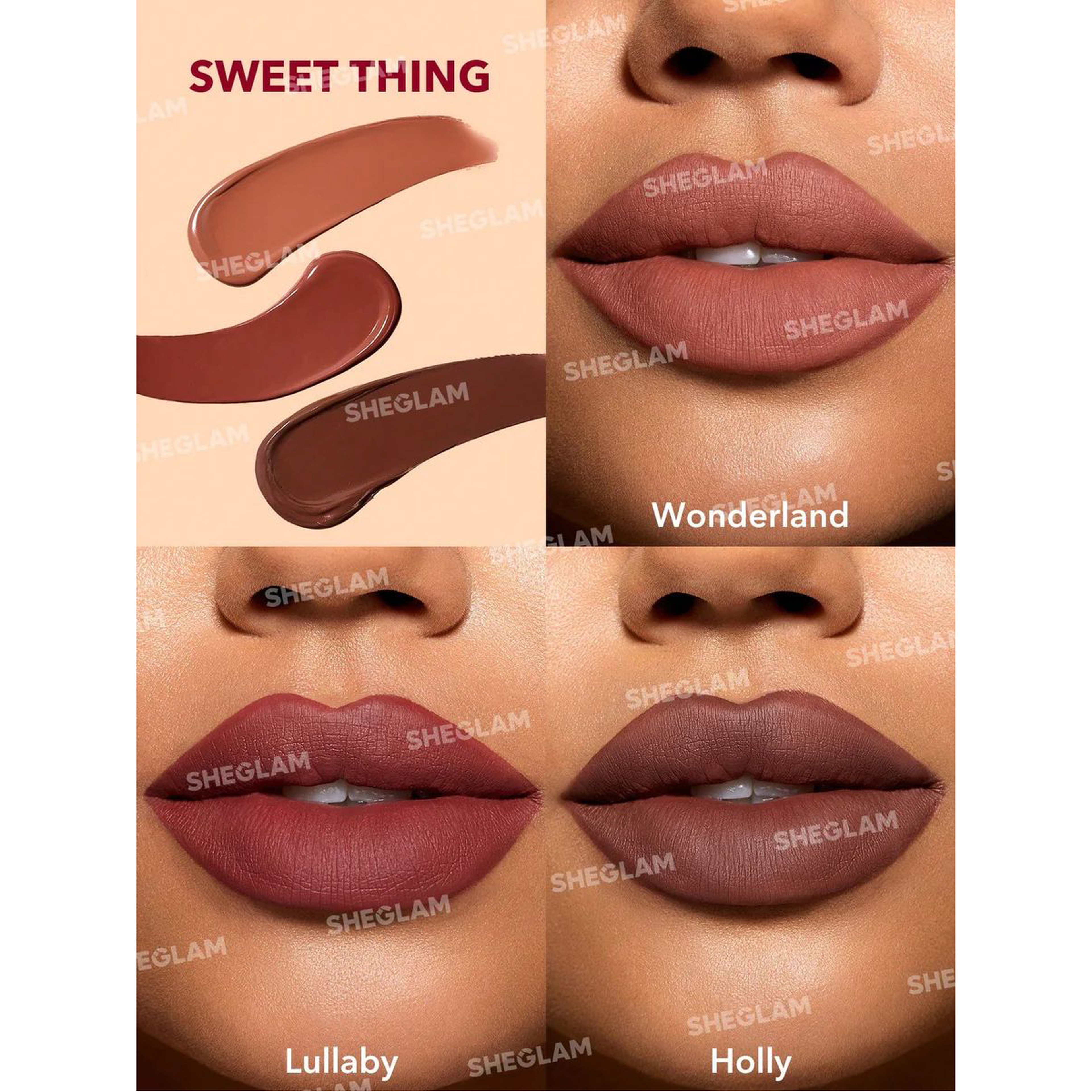 Sheglam Allure Mini Liquid Lipstick Set