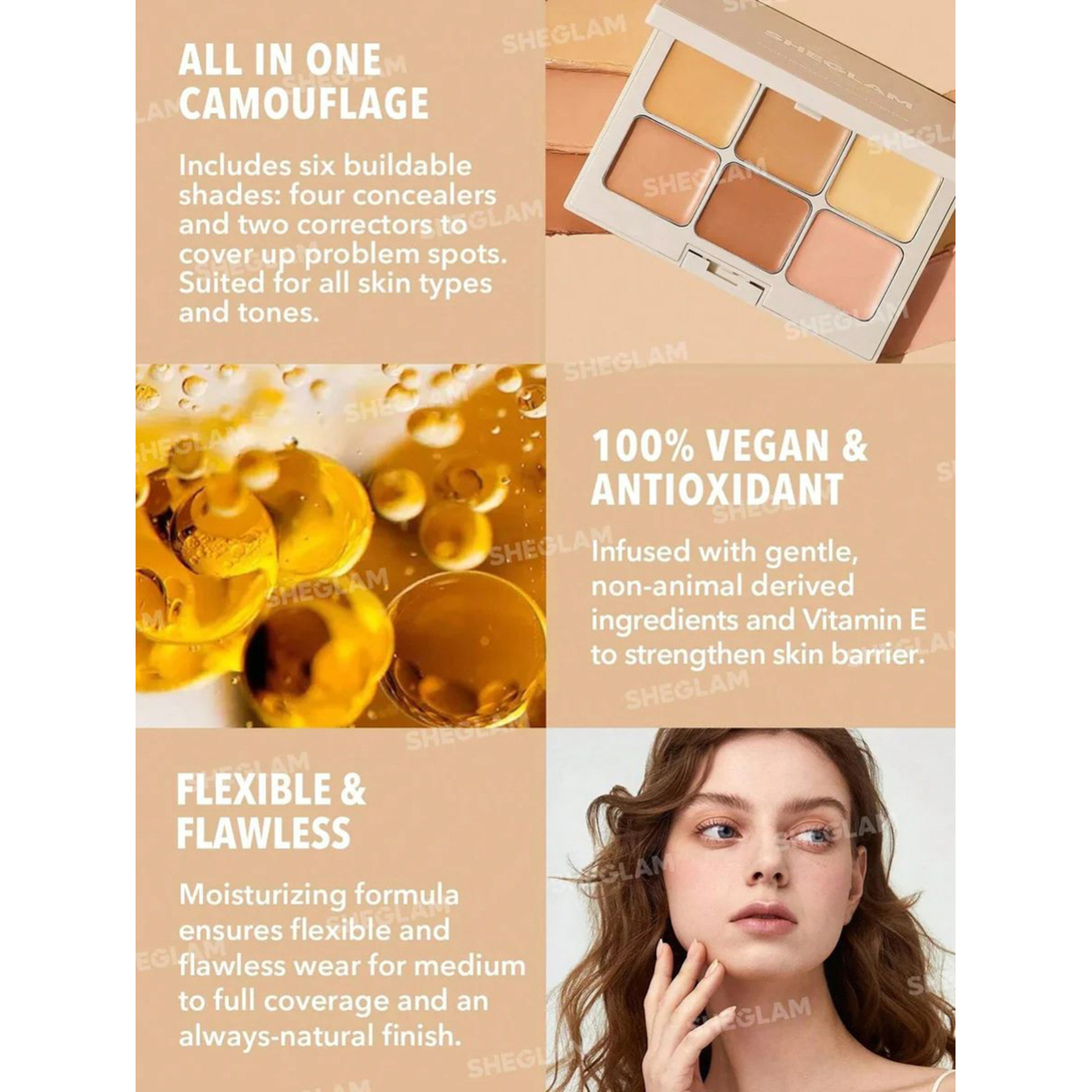 Sheglam Multi-Fix Concealer And Color Corrector