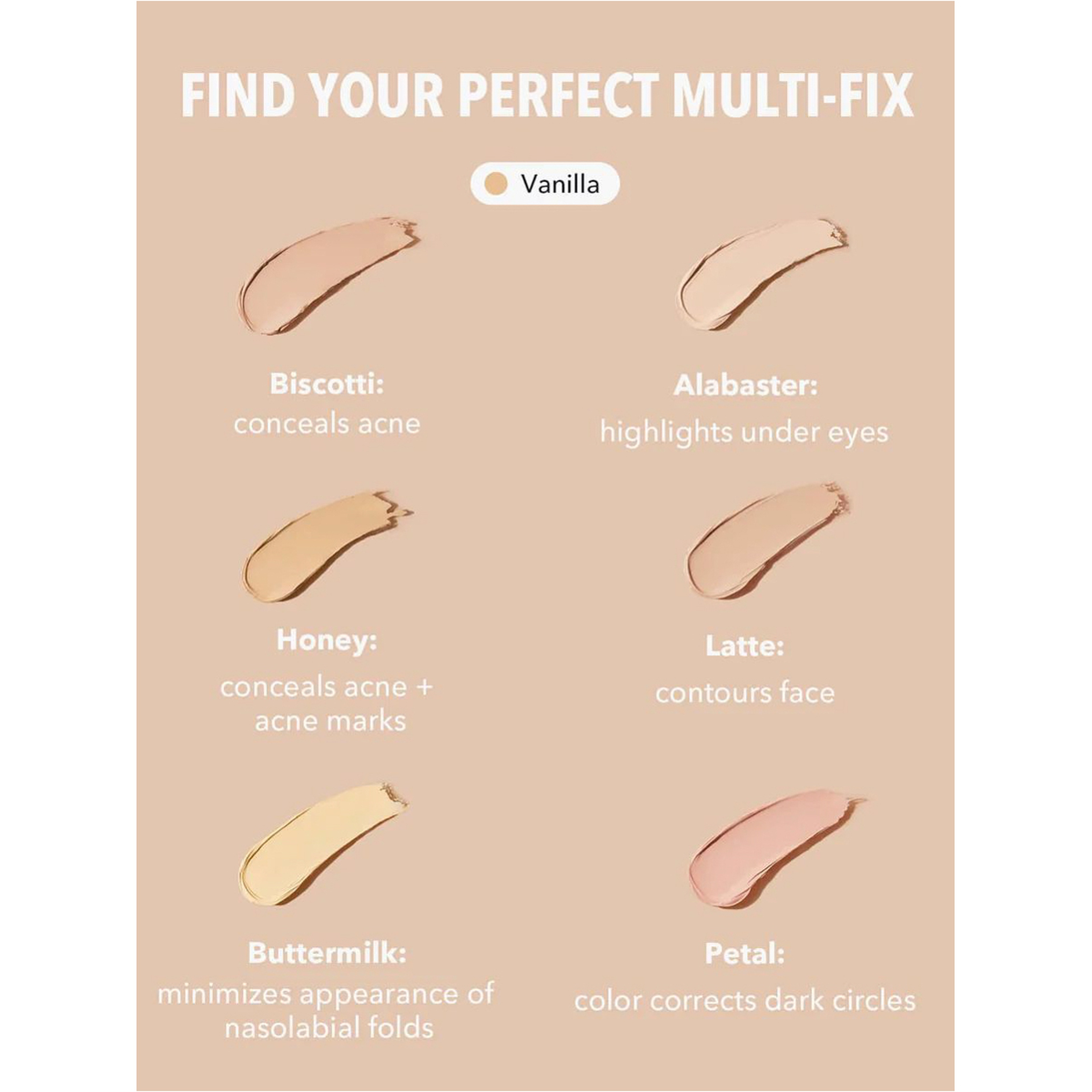 Sheglam Multi-Fix Concealer And Color Corrector