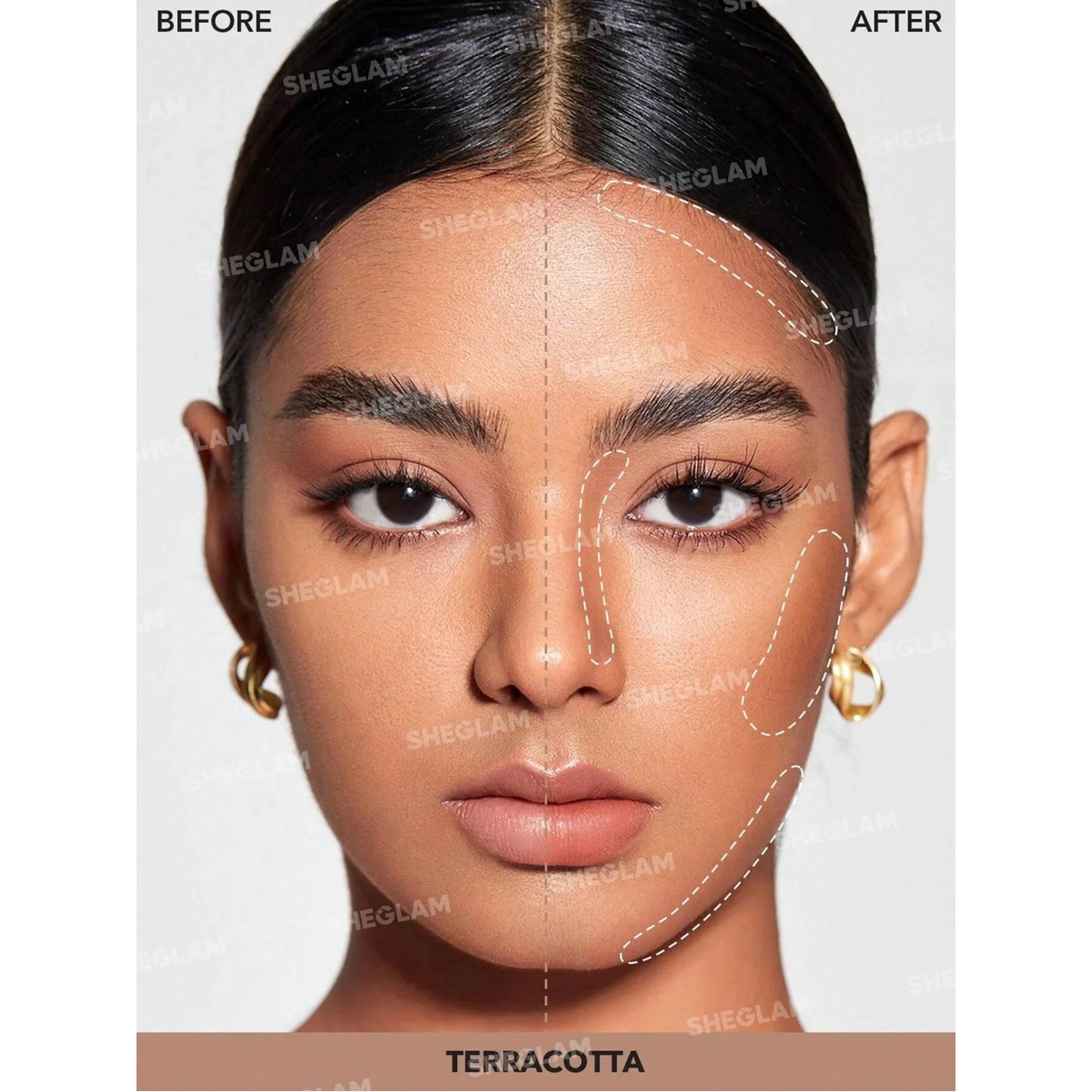 شجلام ستيك للتسمير وتحديد الوجه