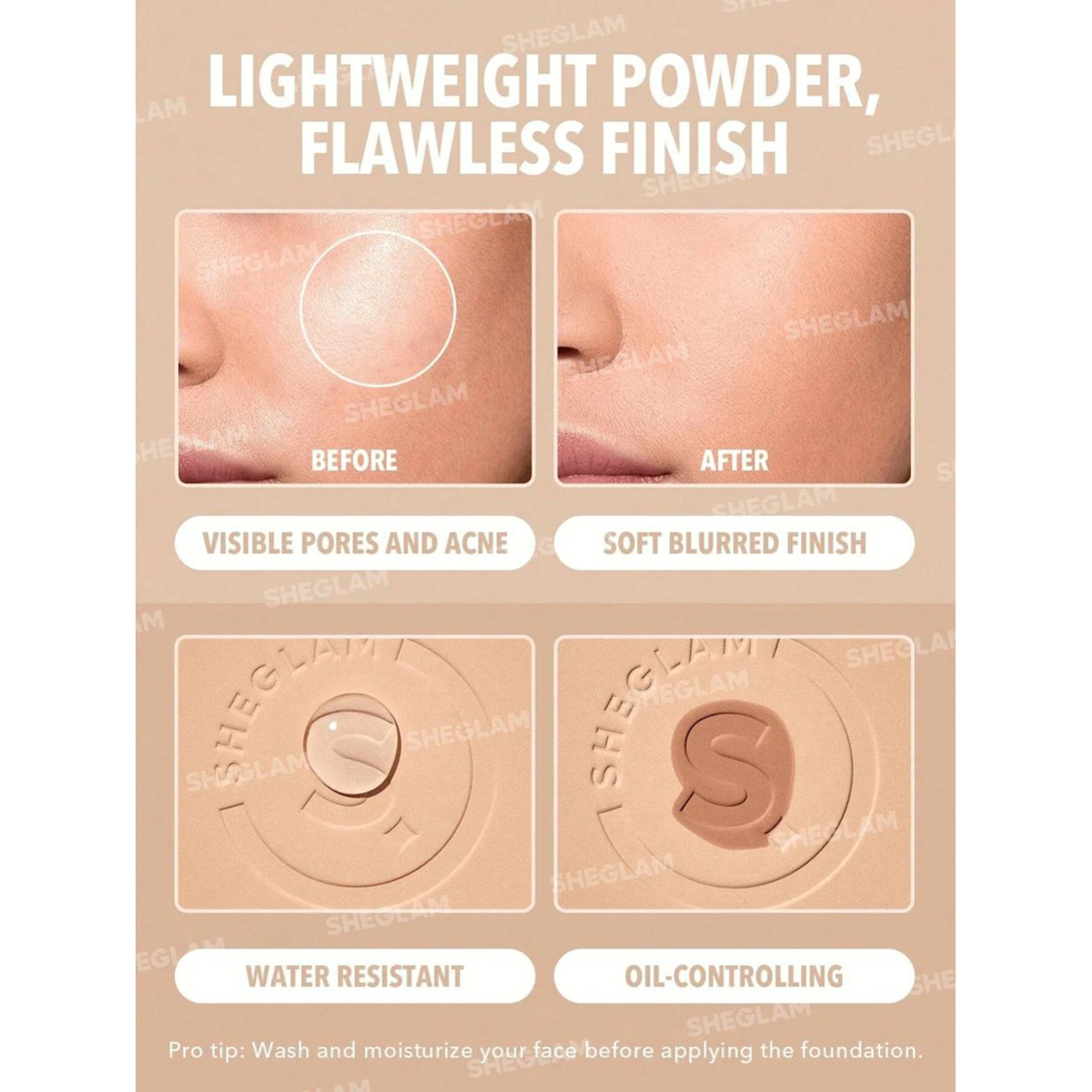 Sheglam Skin-Focus Powder Foundation