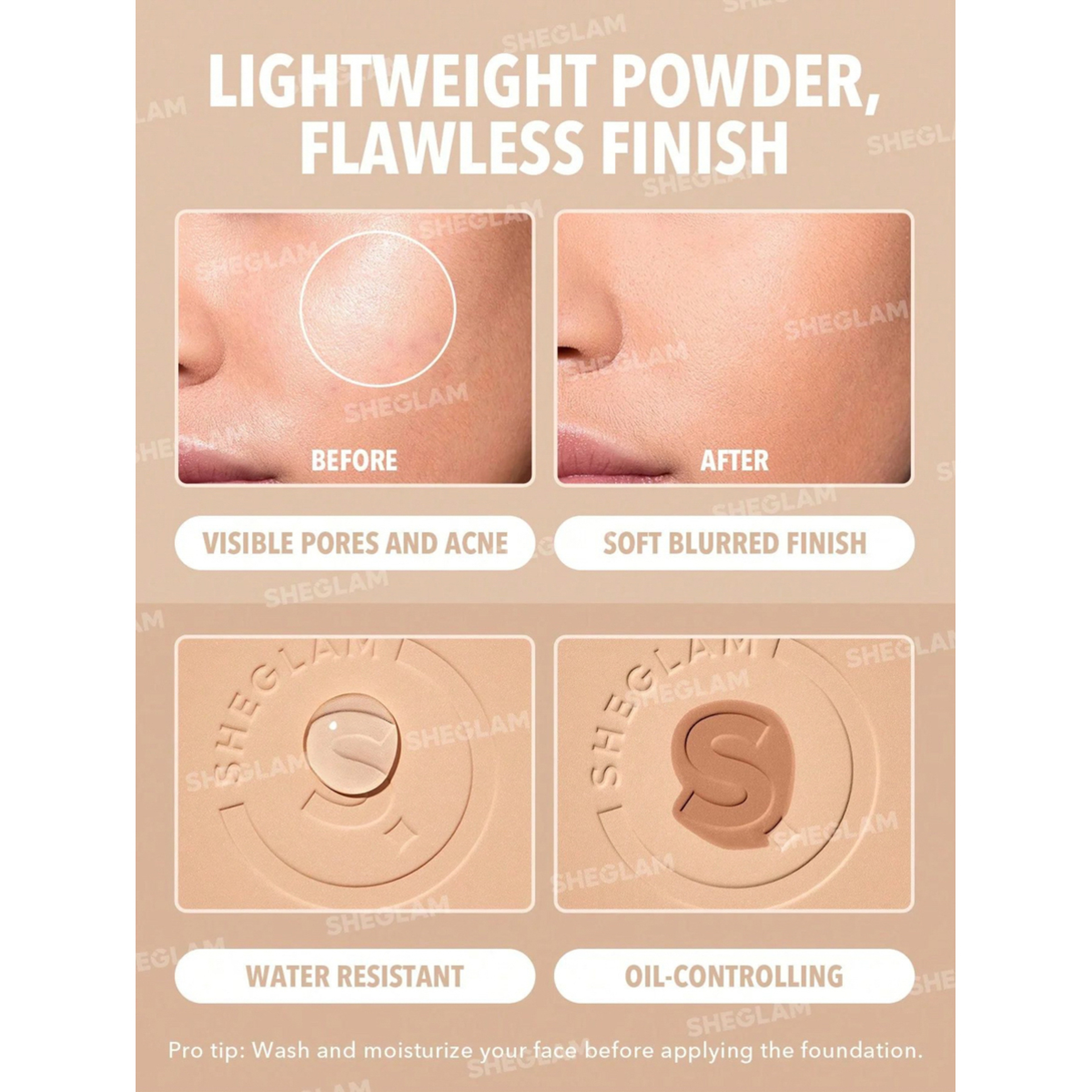 Sheglam Skin-Focus Powder Foundation