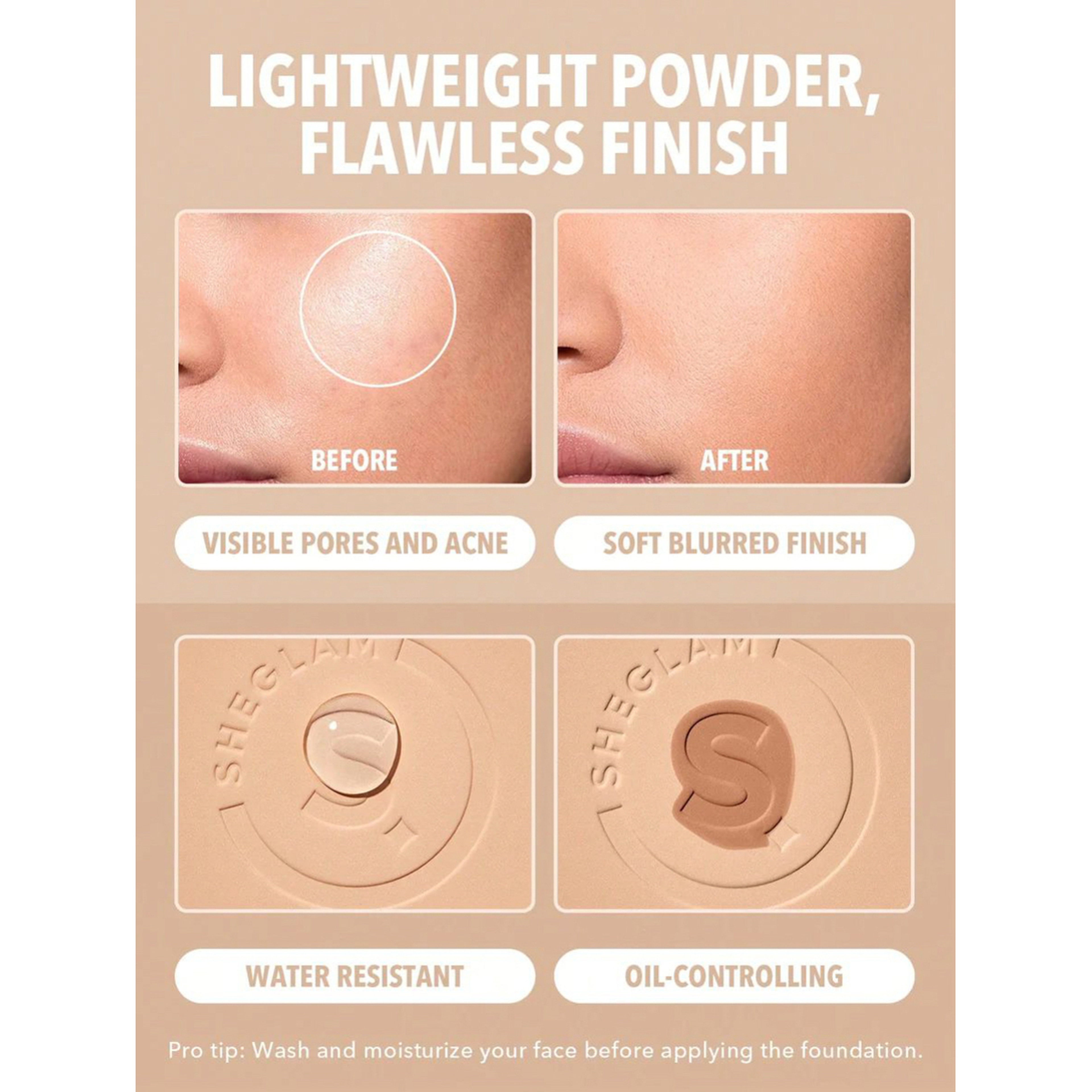Sheglam Skin-Focus Powder Foundation