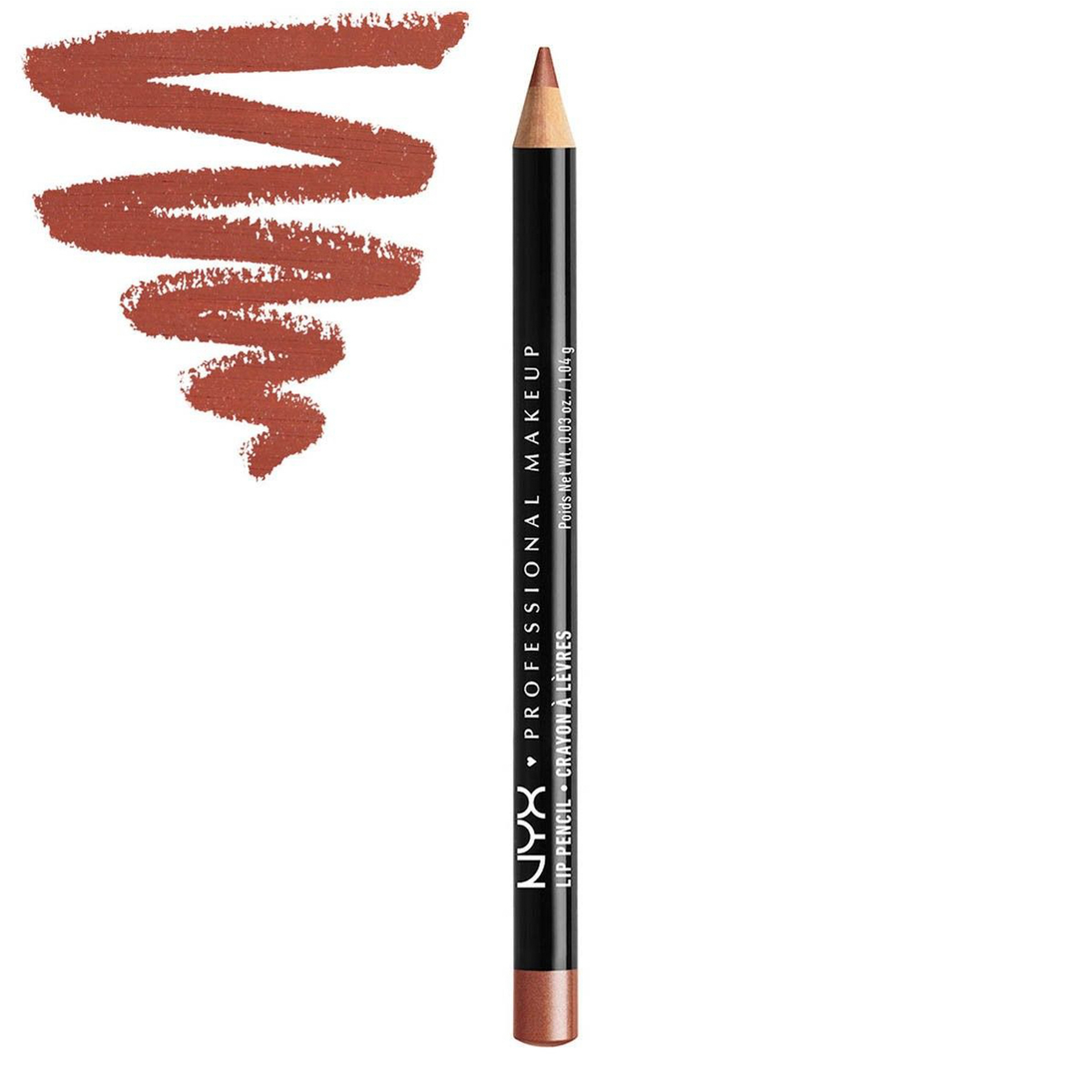 Nyx Slim Lip Pencil Natural-Looking Long-Wear Lip Liner