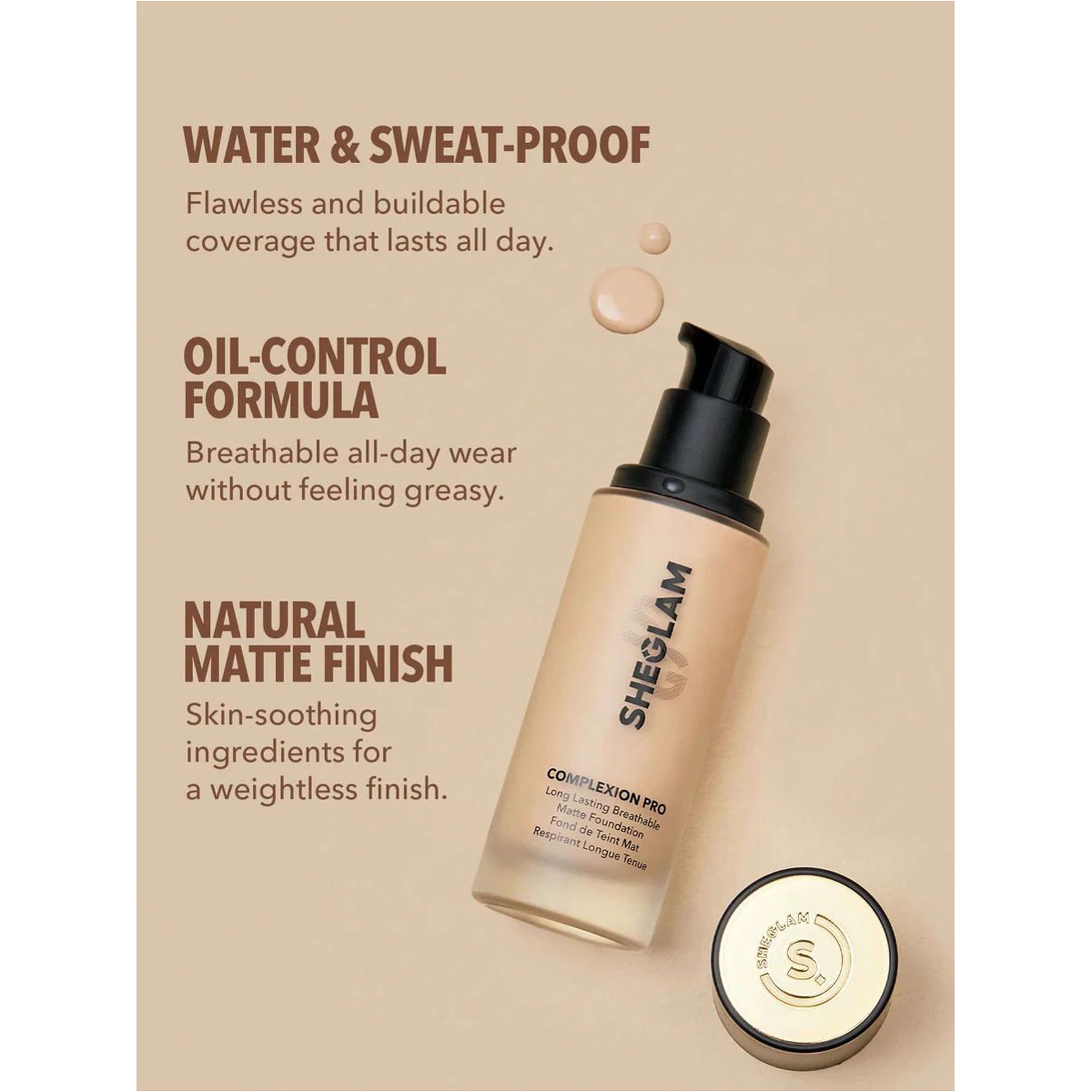Sheglam Complexion Pro Breathable Foundation