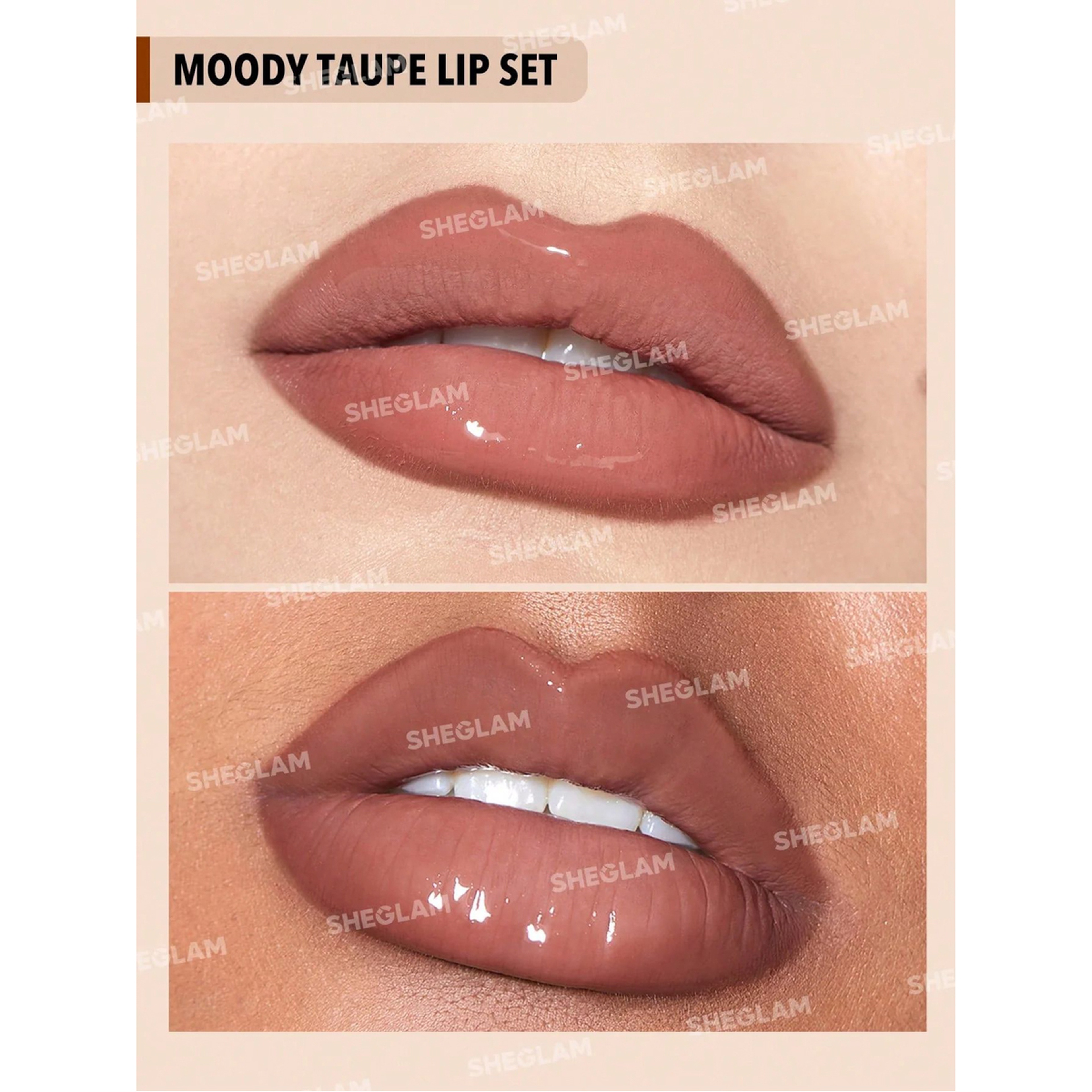 Sheglam Glam Lip Liner And Lip Duo Set